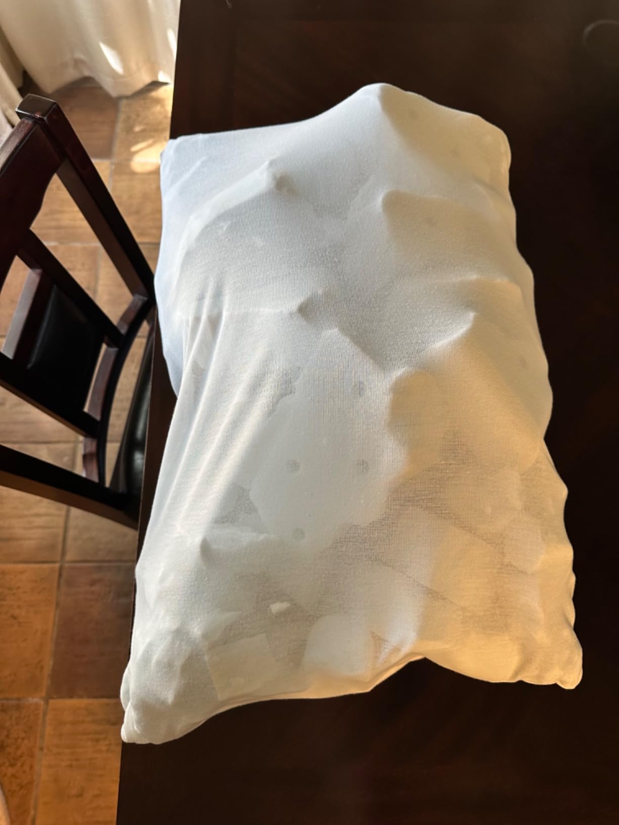 Bluewave Bedding Ultra Slim Gel Memory Foam Pillow for Stomach and Back Sleepers - Thin, Flat Design for Cervical Neck Alignment and Deeper Sleep (2.75-Inches Height, Standard Size) customer photo 2