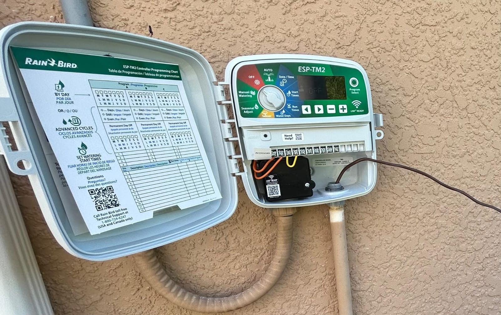 Rain Bird ESP-TM2 Irrigation Controller (WiFi Module Not Included) / 4 Zones RainBird TM2-4 customer photo 2