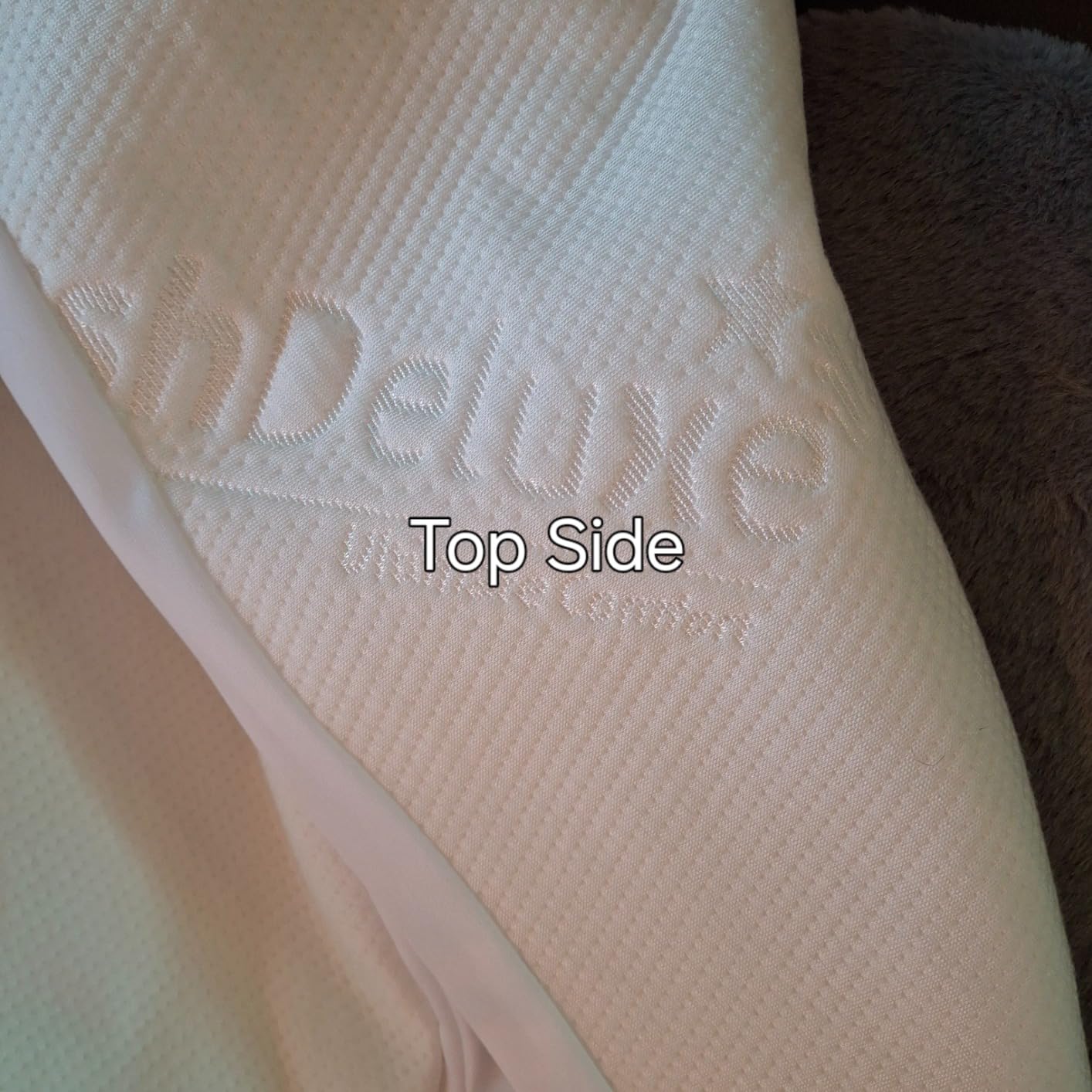PlushDeluxe Crib Mattress Protector, 28”x49”, 100% Waterproof, Noiseless, Ultra Soft Viscose Made from Bamboo with Quilted Terry Cotton Top, White Fitted Sheet Style Toddler Crib Cover customer photo 1