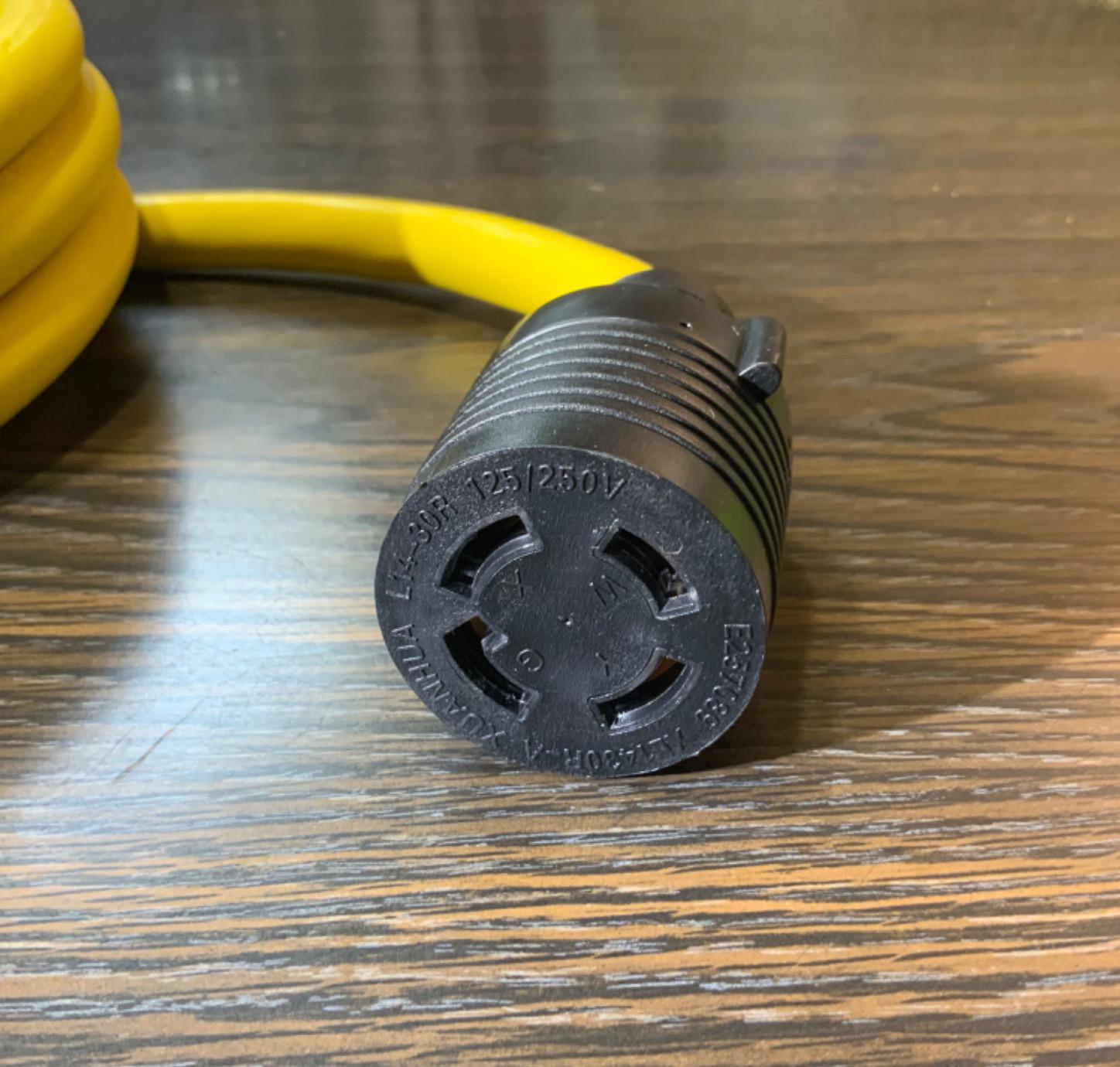 30 Amp Generator Cord, Generator Cord, 240 Volt, 30amp, 10 FT, 7500W customer photo 1