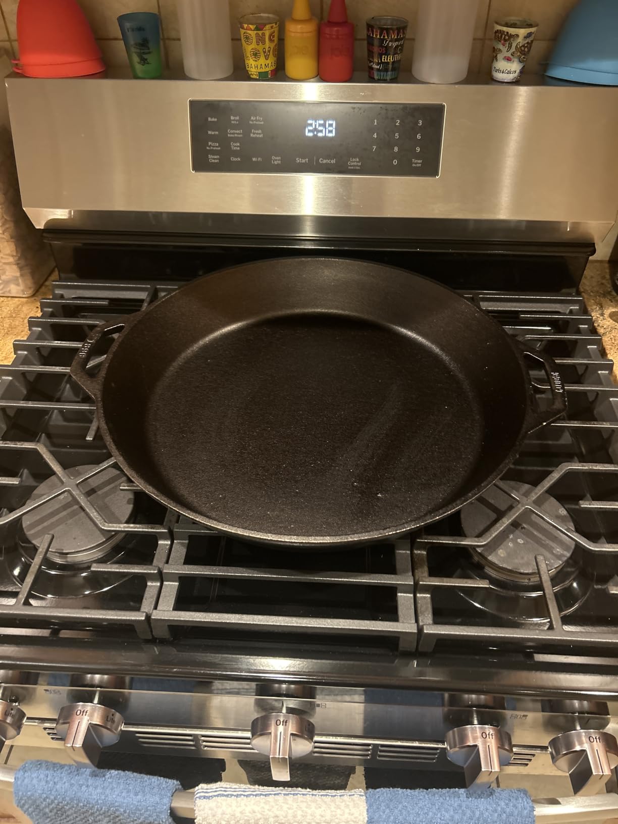 Lodge Pre-Seasoned Cast Iron Dual Handle Pan, PFAS-Free, 12 Inches customer photo 2