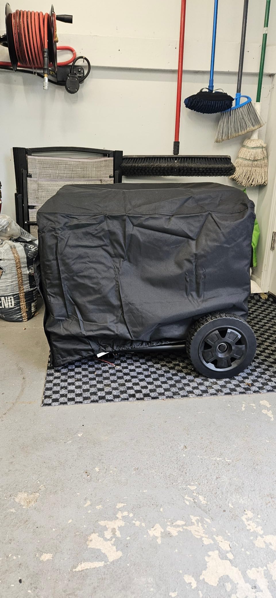 Porch Shield Generator Cover for 5000-10000W, 32 x 24 x 24 inch, Black customer photo 1