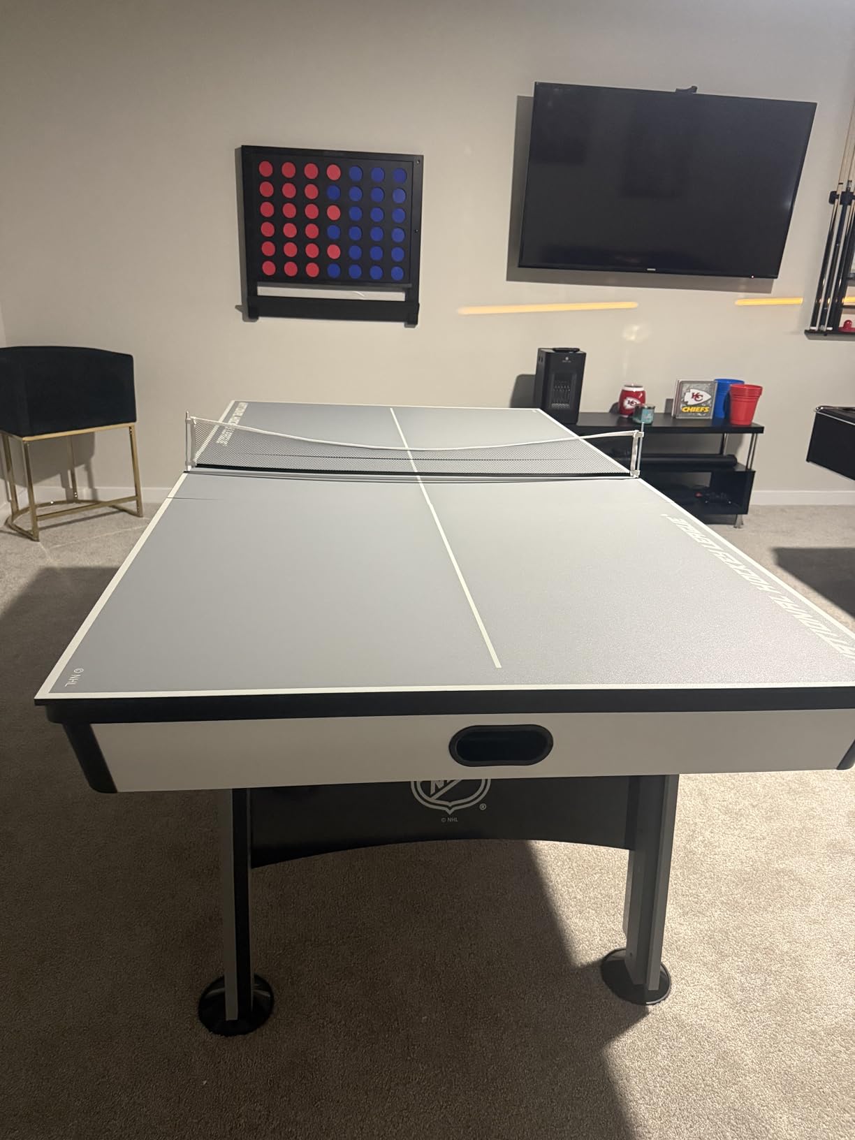 EastPoint NHL Power Play, Air Hockey Table, Table Tennis Top, Arcade Games customer photo 2