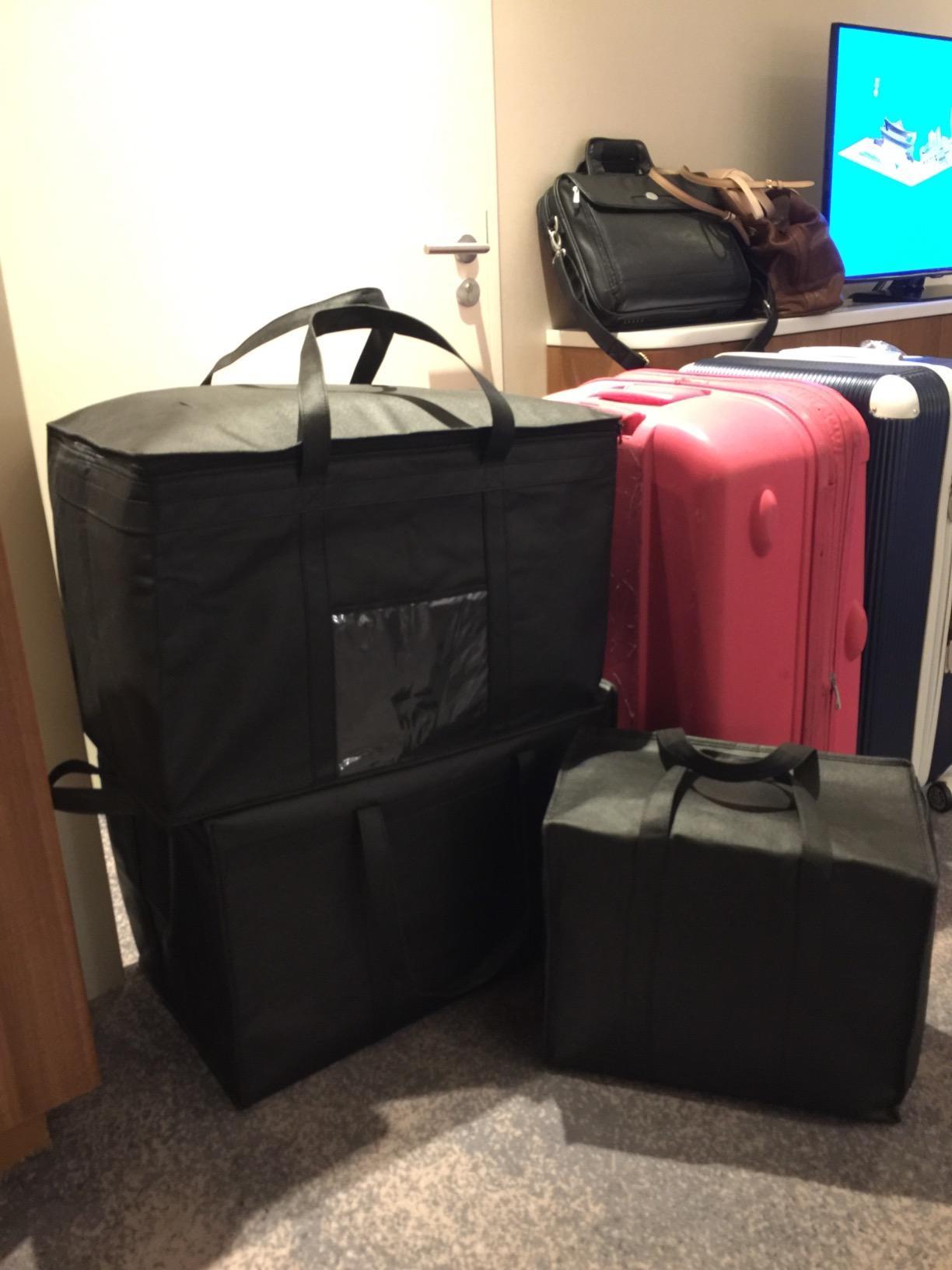 NZ home Insulated Food Bag, Portable Cooler Tote (3XL, Black, 1 Pack) customer photo 1
