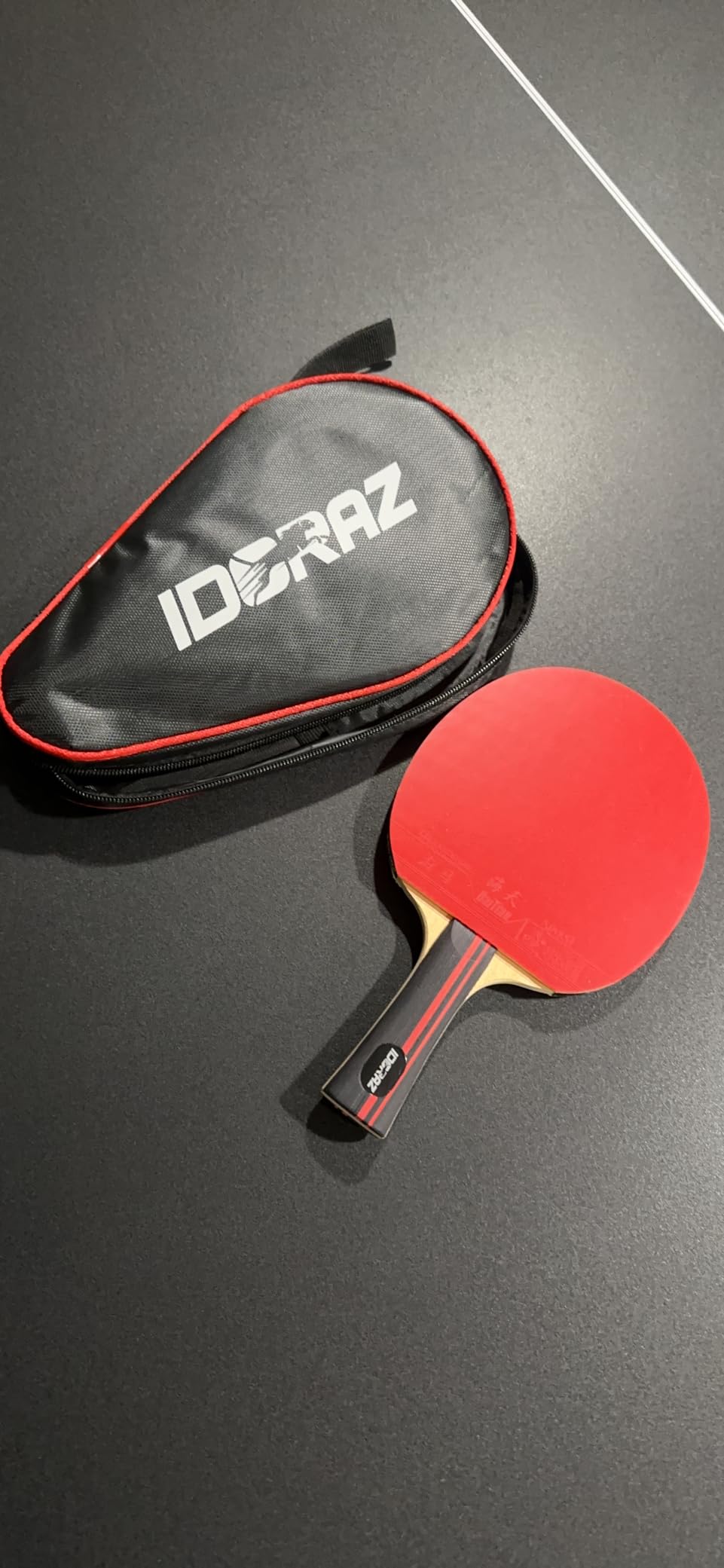Professional Ping Pong Paddle with ITTF Rubber and Carrying Case | Table Tennis Racket with Speed 99, Spin 93, Control 90, Improves Accuracy and Consistency customer photo 1