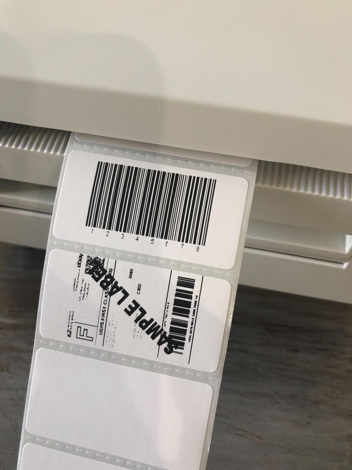 Arkscan 2054A Shipping Label Printer for Windows Mac Chromebook Android, Supports Amazon Ebay Paypal Etsy Shopify ShipStation Stamps UPS USPS FedEx DHL, Roll & Fanfold 4x6 Direct Thermal Label customer photo 1