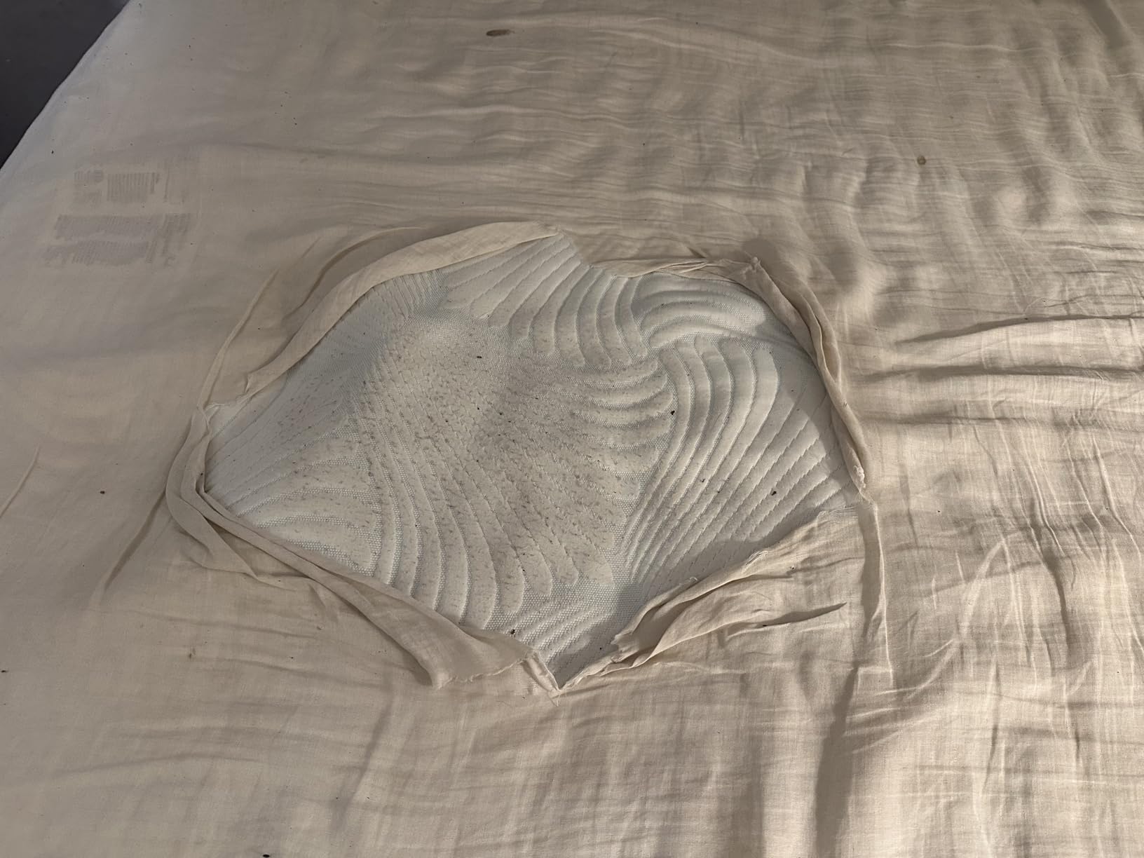 DAPU 100% Linen Sheets Queen Size,170GSM French Flax Pure Linen Sheets Set customer photo 2