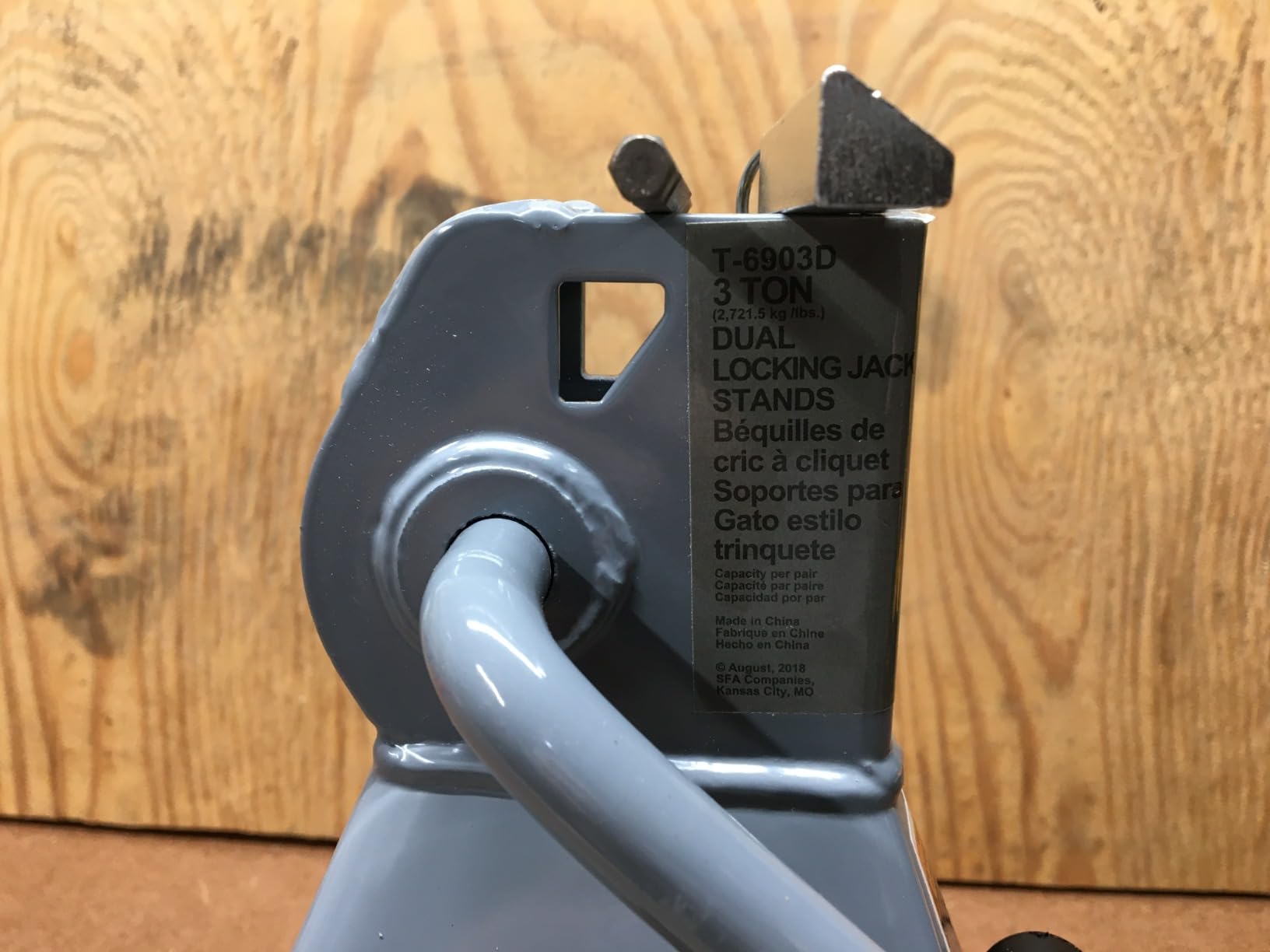 Pro-LifT T-6903D Double Pin Jack Stands - 3 Ton customer photo 2