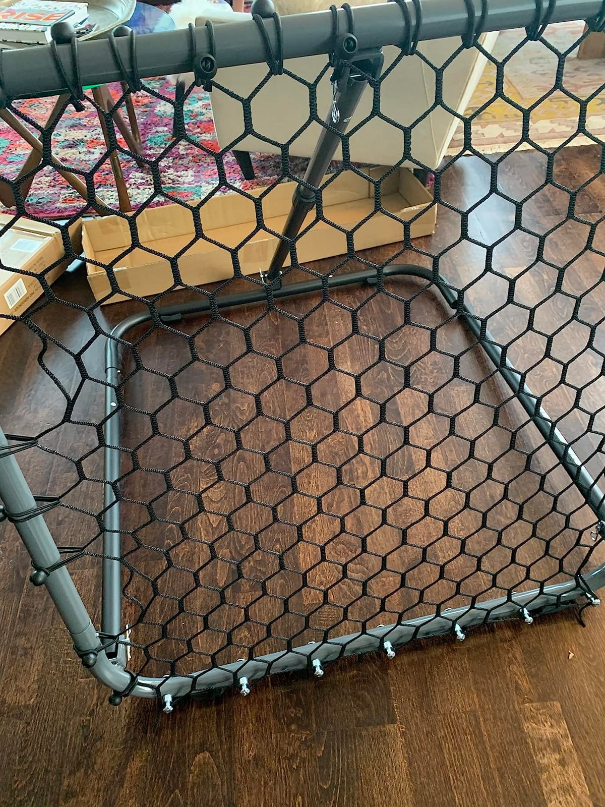 QUICKPLAY Pro Soccer Rebounder Net - Adjustable Angle, Steel Frame customer photo 1