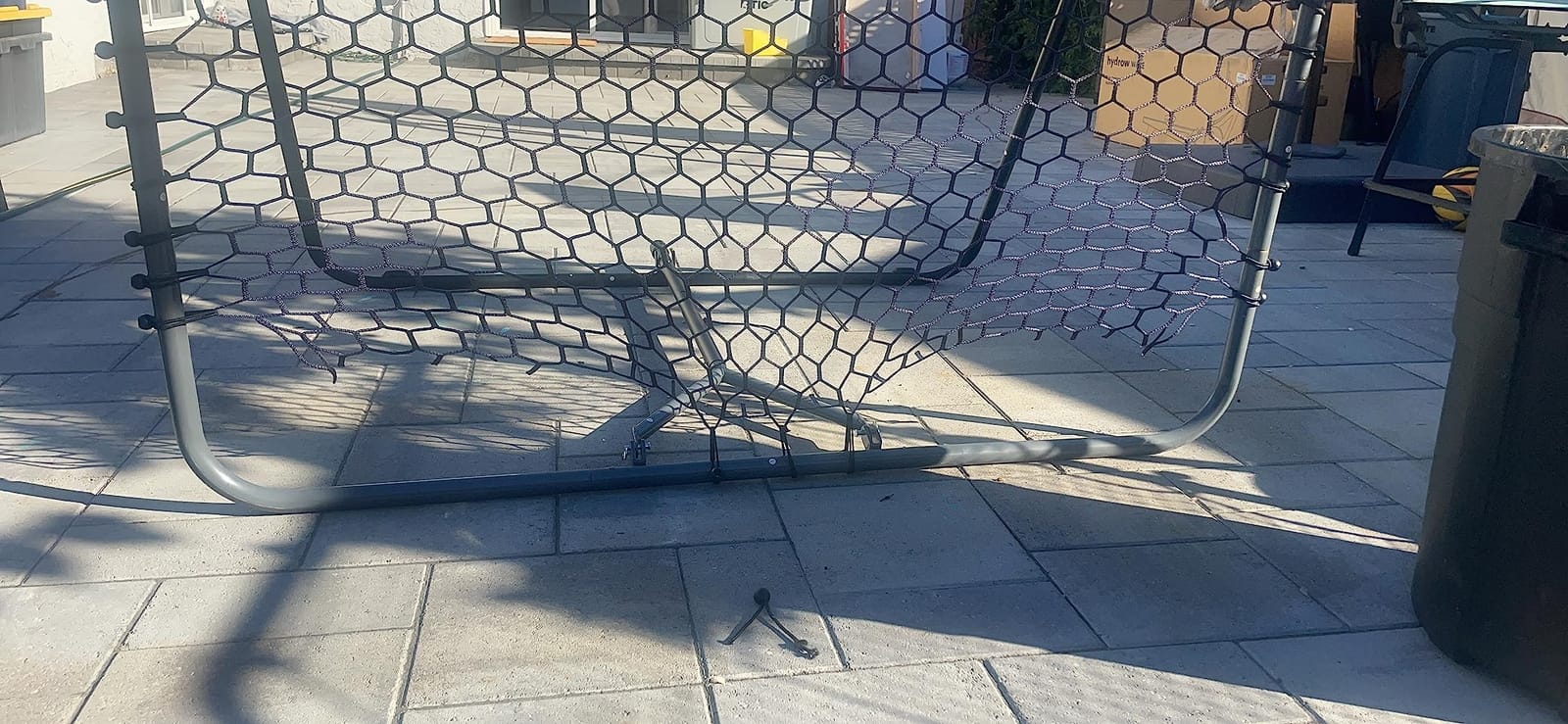 QUICKPLAY Pro Soccer Rebounder Net - Adjustable Angle, Steel Frame customer photo 2