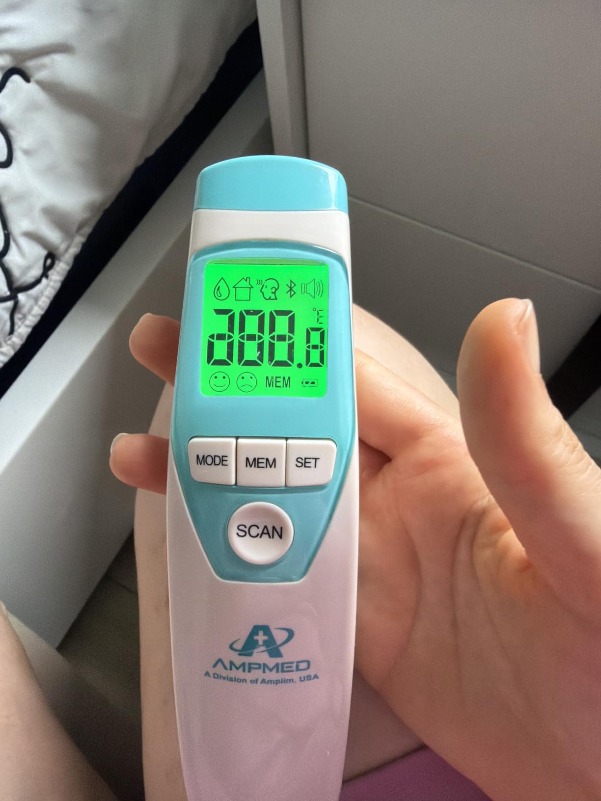 Medical Grade No-Touch Forehead Thermometer | For Adults, Kids, Baby, Non-Contact Digital Infrared Fever Detection customer photo 1