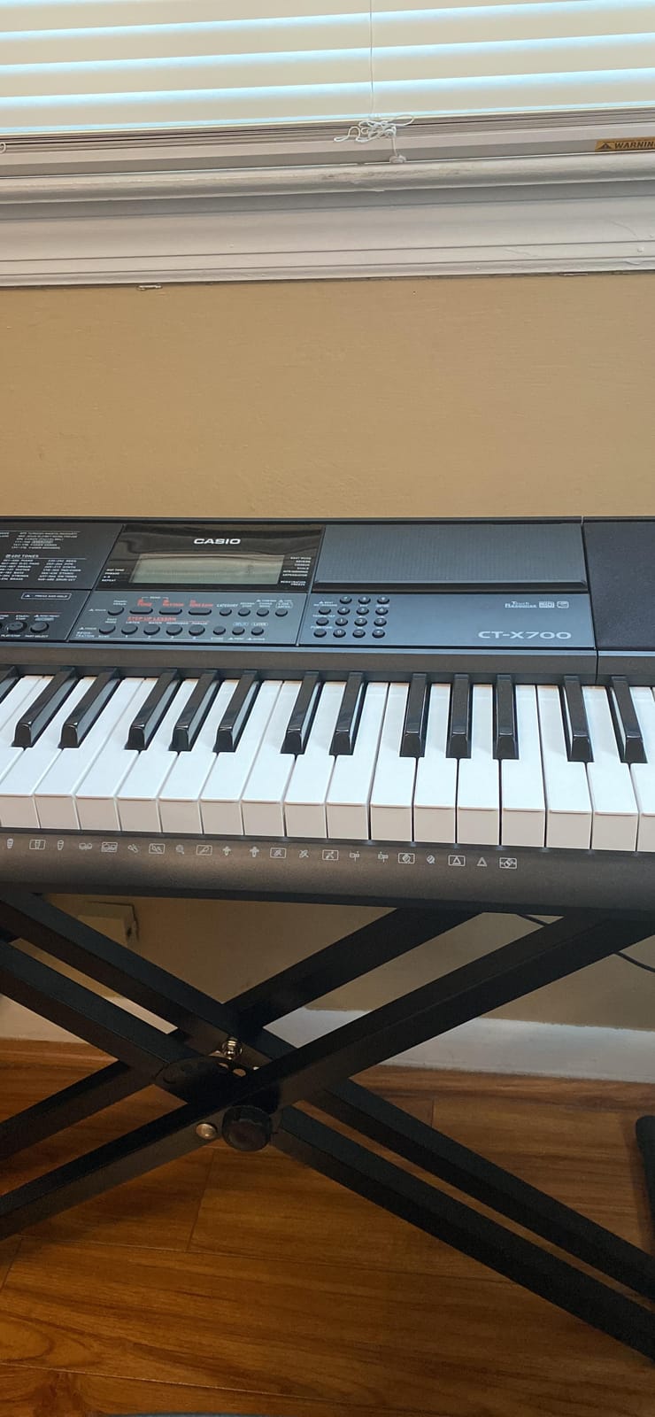 Casio CT-X700 61-Key Portable Keyboard | 600 Tones | AiX Sound Engine customer photo 1