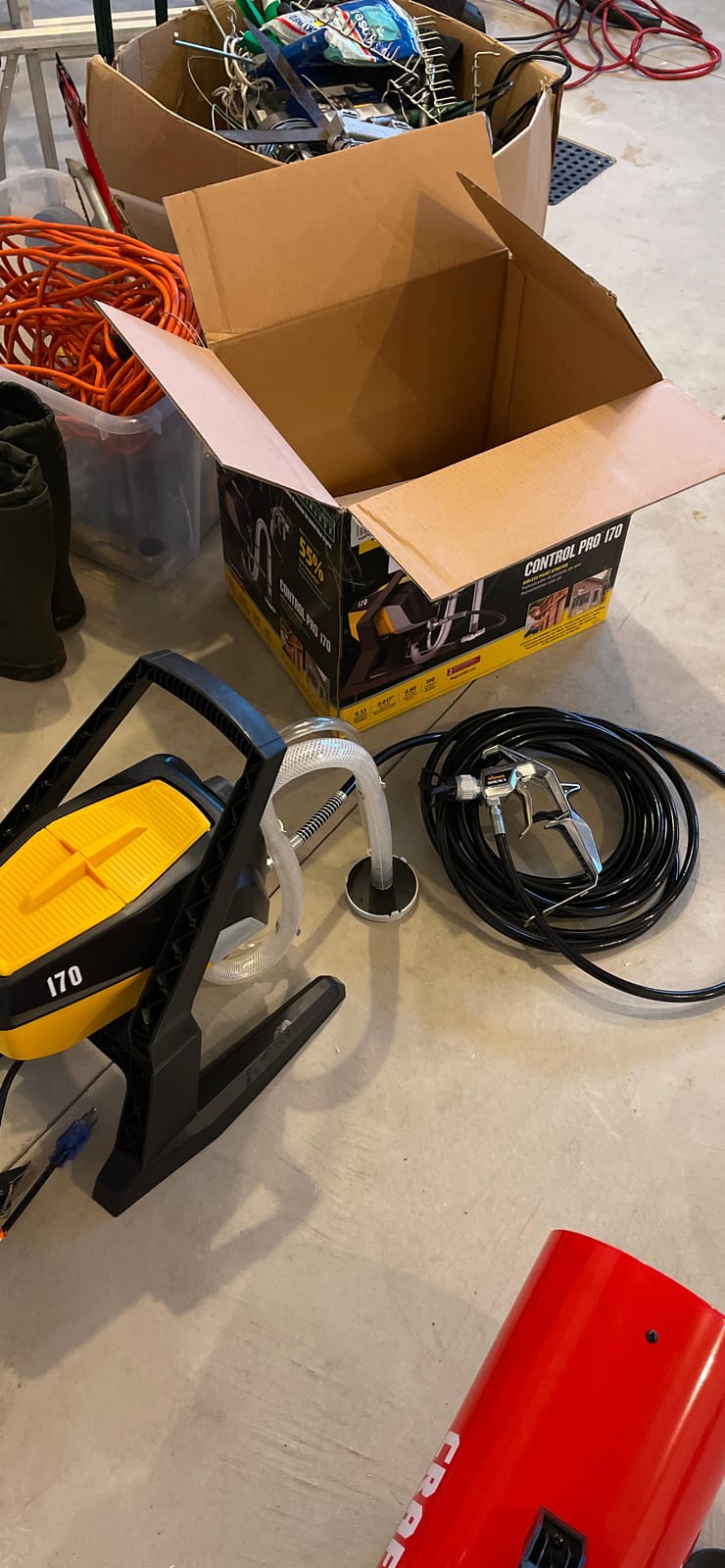 Wagner Control Pro 170 Paint Sprayer customer photo 1