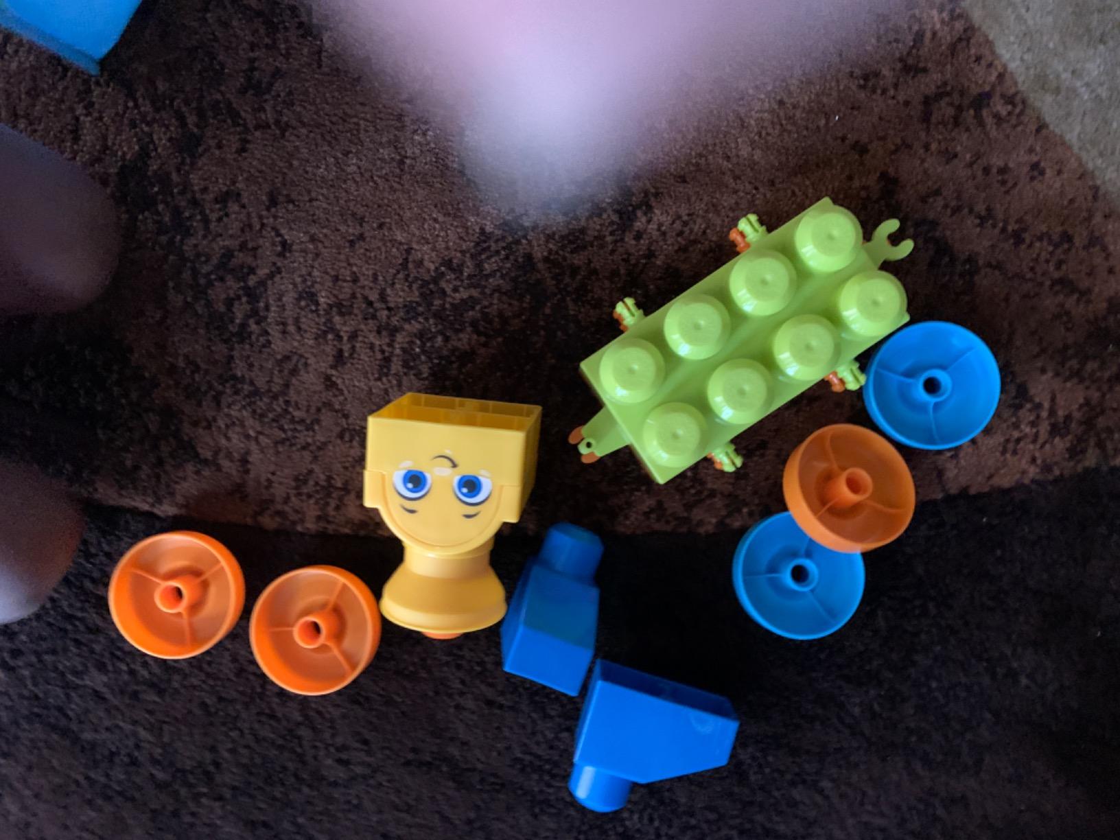Mega Bloks First Builders ABC Musical Train Toddler Building Blocks Toy customer photo 1