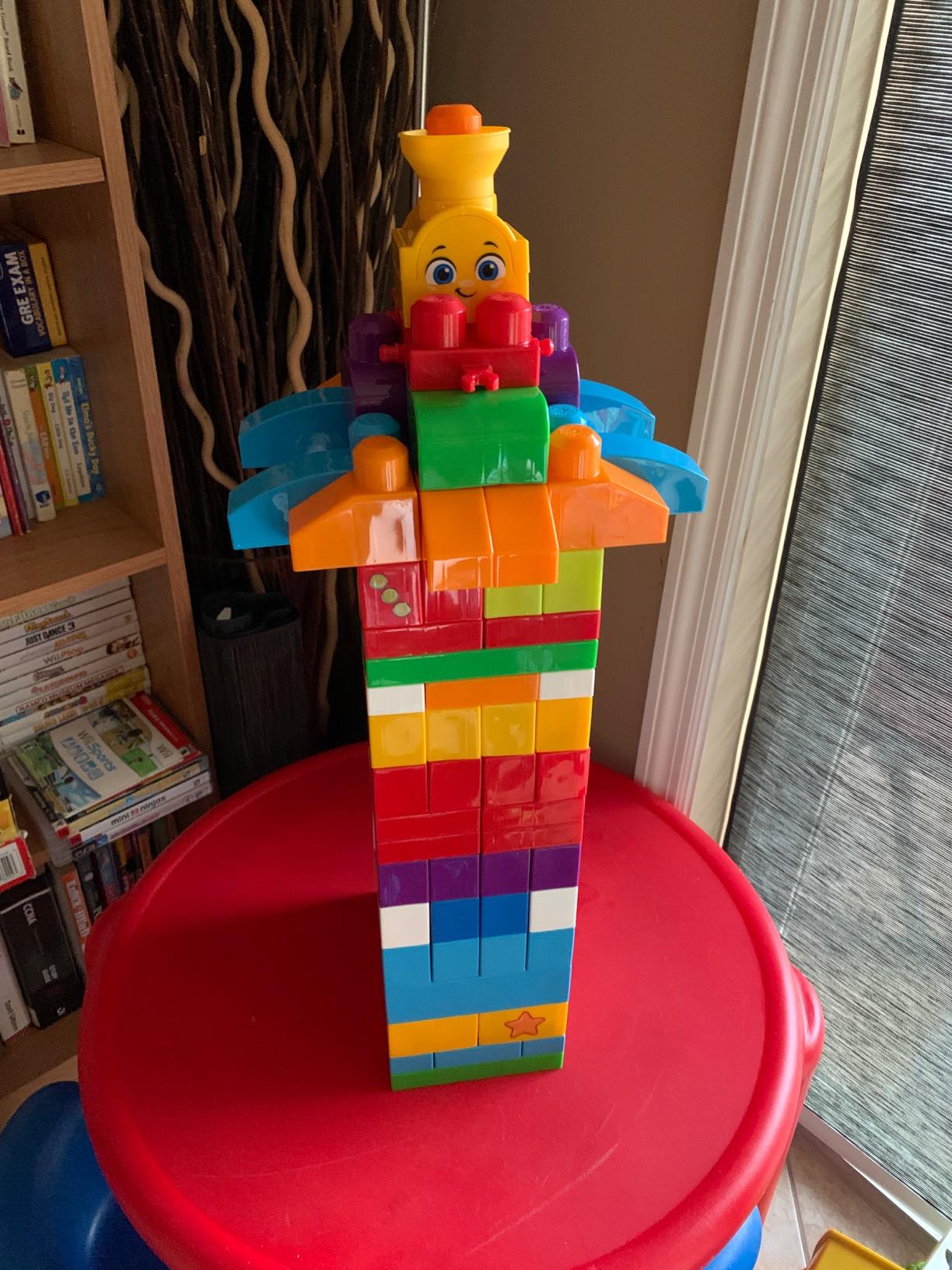 Mega Bloks First Builders ABC Musical Train Toddler Building Blocks Toy customer photo 2