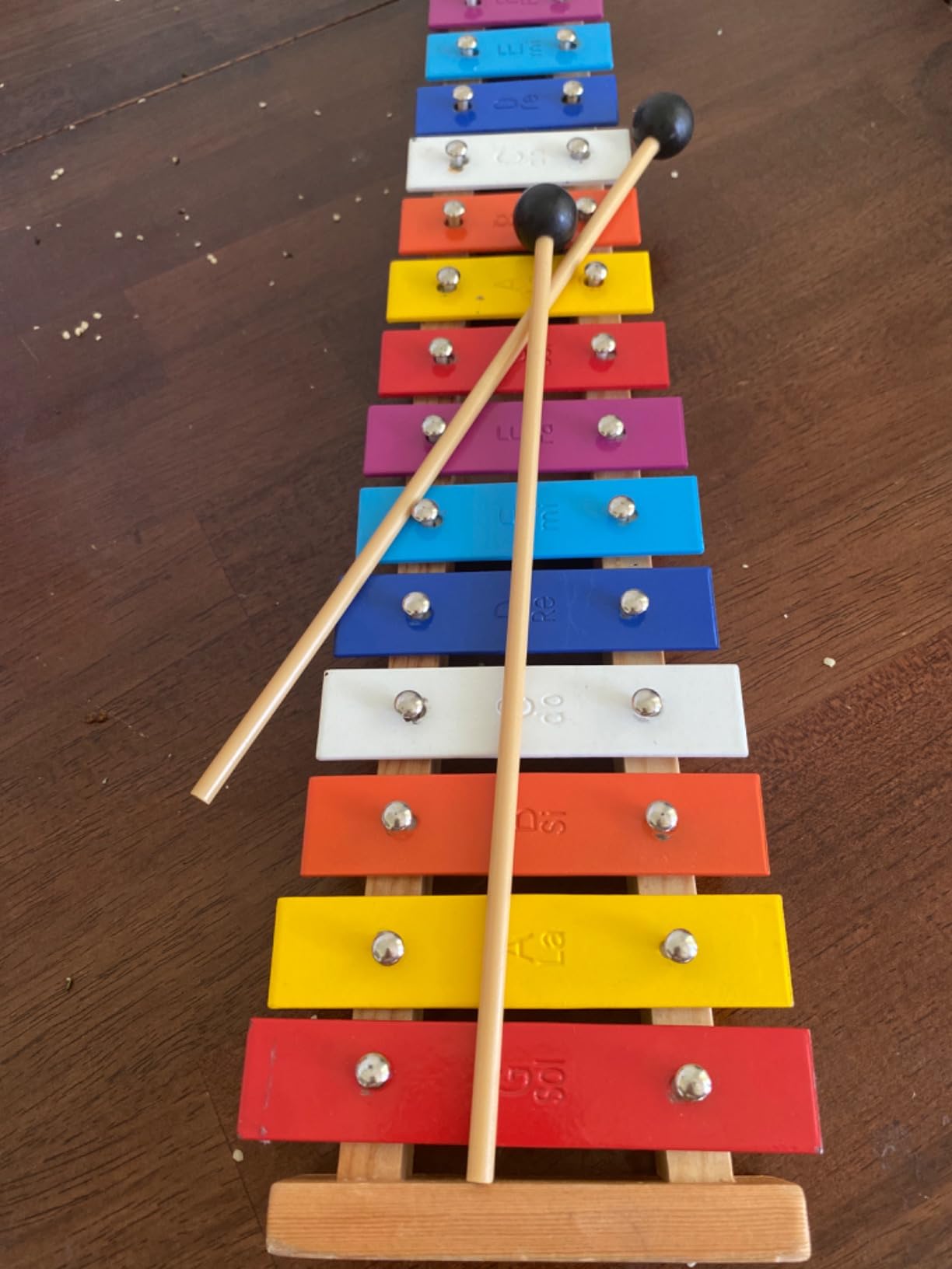 CeleMoon 15-Note Wooden Xylophone Glockenspiel for Kids Ages 3+ customer photo 1