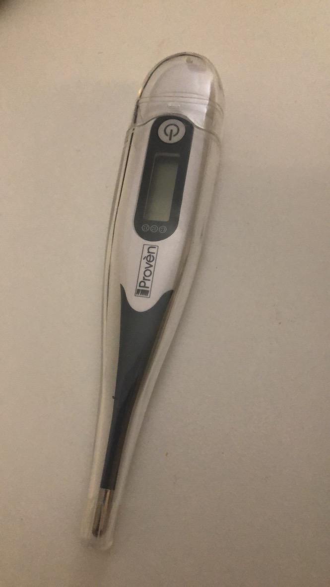 iProven Oral Thermometer, Measures in 10 seconds with flexible tip and fever alarm, Digital Medical Thermometer for adults, kids and toddlers - DTR-1221A customer photo 1