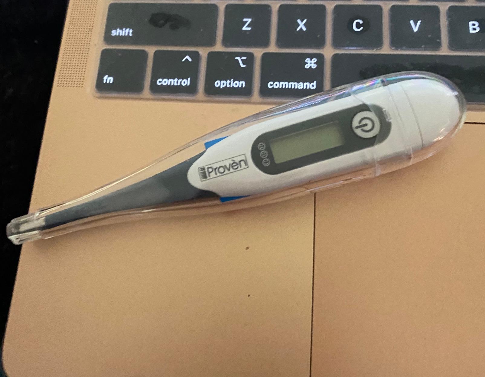 iProven Oral Thermometer, Measures in 10 seconds with flexible tip and fever alarm, Digital Medical Thermometer for adults, kids and toddlers - DTR-1221A customer photo 2