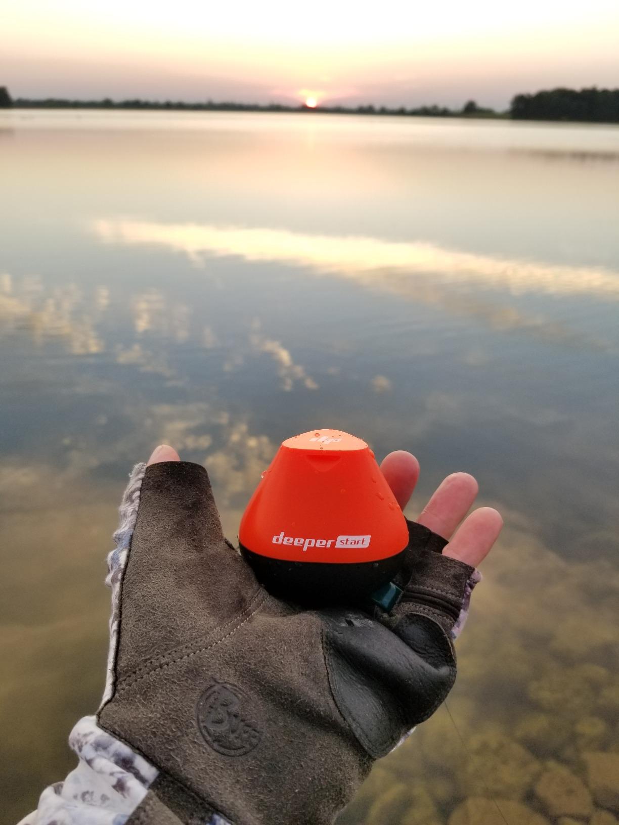 Deeper Start Fish Finder - Portable and Depth Finder for Recreational Fishing from Dock, Shore, Bank or Kayak | Castable Deeper Smart Sonar with Free User Friendly App customer photo 1