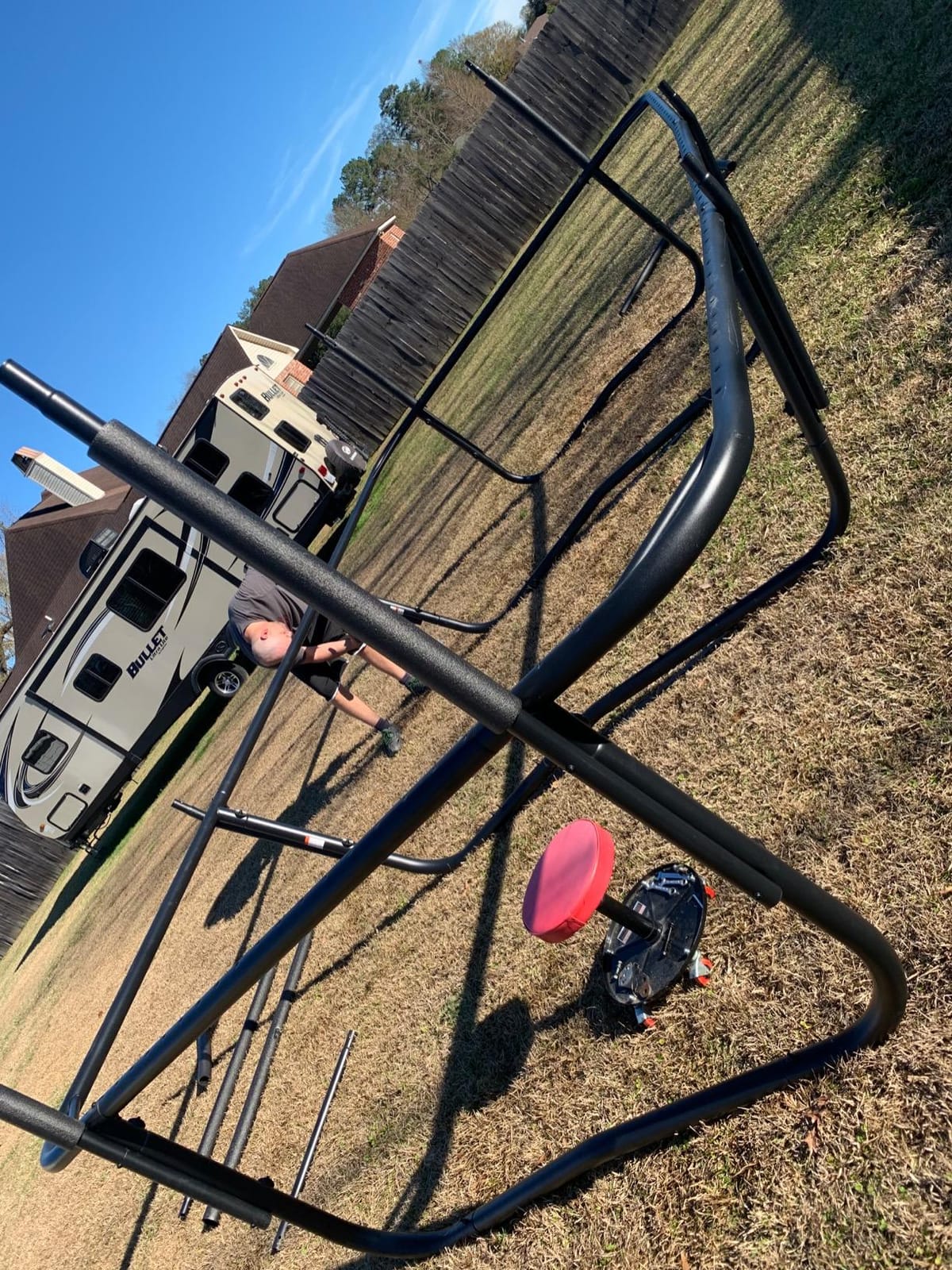 ACON 16 HD Rectangular Trampoline 17x9.8 ft, 140 HD Springs, SafeMat customer photo 1
