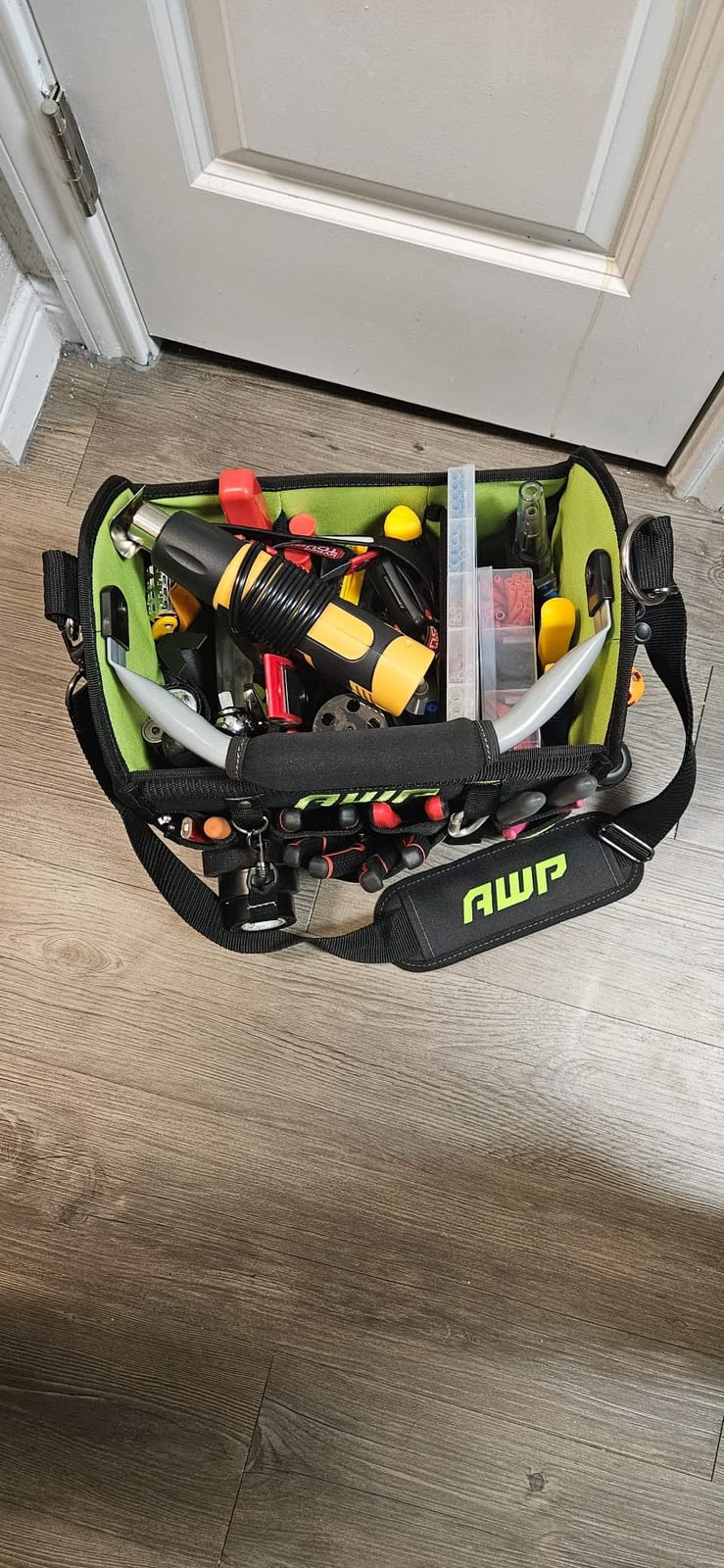 AWP Tool Bags, Premium Tool Bag, Black, Durable Tool Tote, for Professionals and Contractors customer photo 1