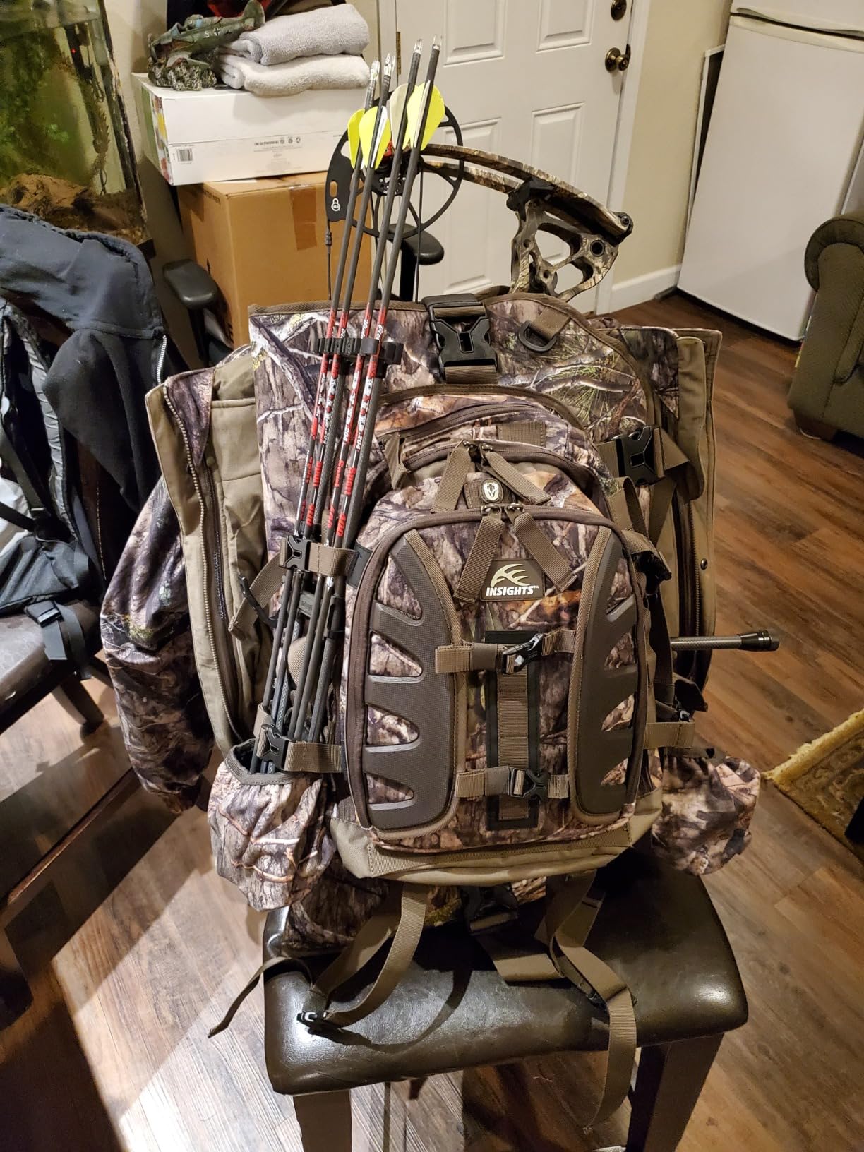 INSIGHTS HUNTING by frogg toggs - The Vision Bow Pack, Camouflaged Hunting Pack, Realtree EDGE customer photo 1