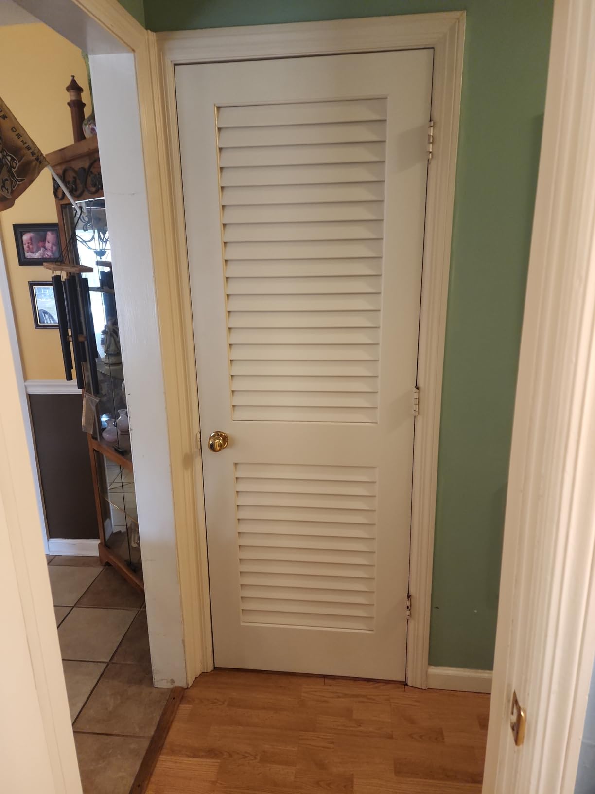 Kimberly Bay Louver-Louver Plantation Interior Door Slab, White (80x18) customer photo 1