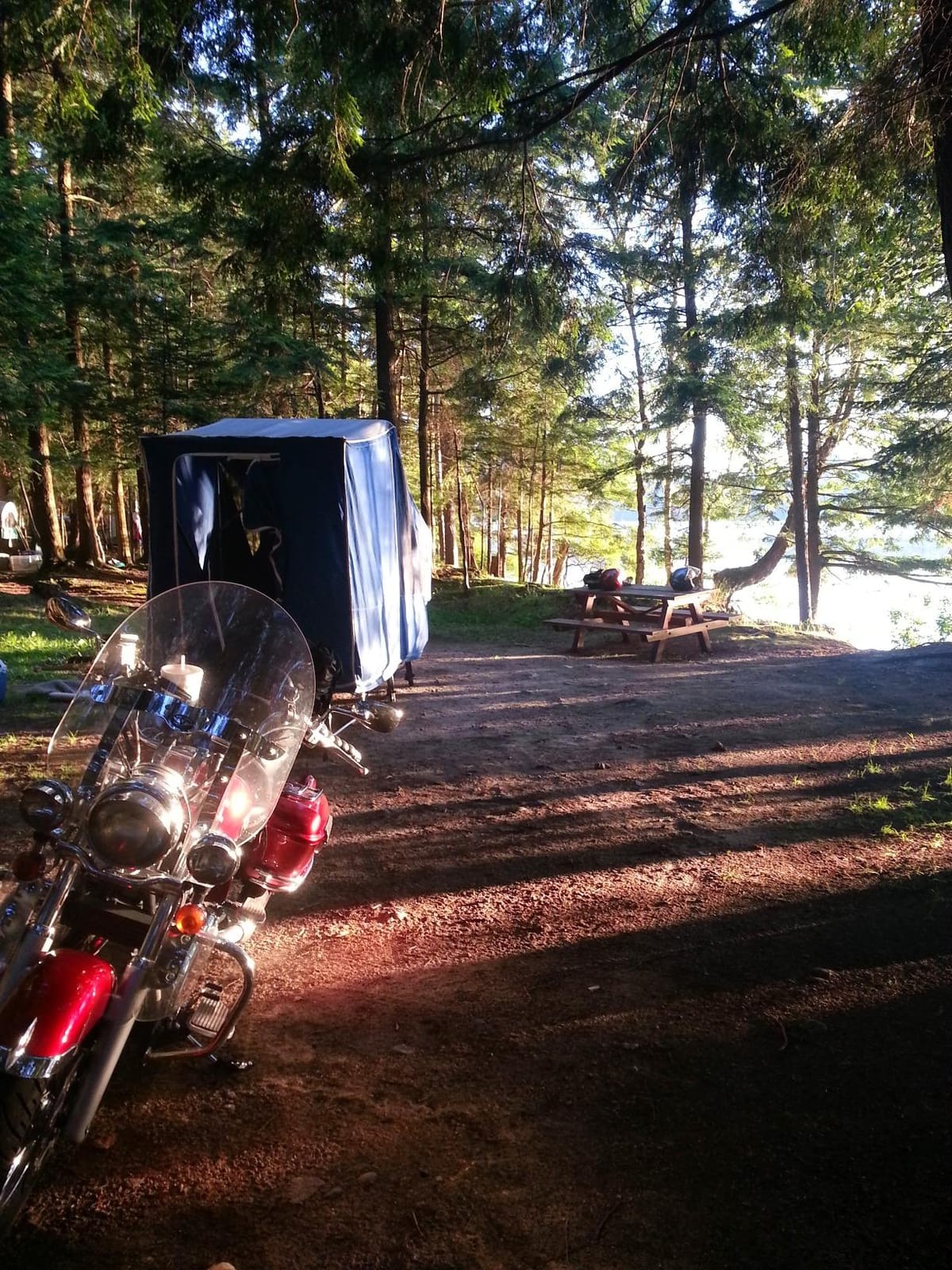 Time Out Camping Trailers (Pull Behind Motorcycle or Small Car) (Deluxe Camper) customer photo 2