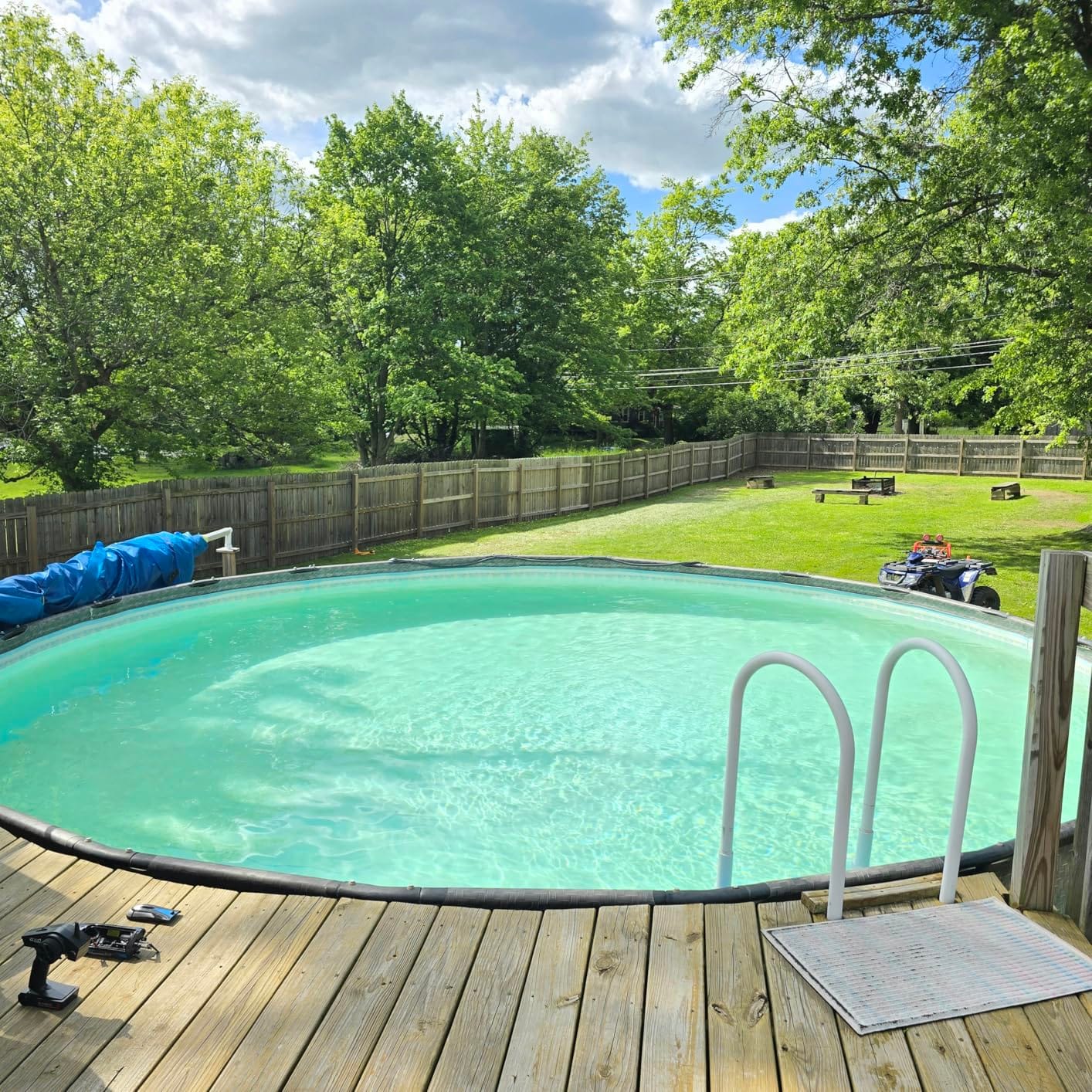 INTEX Krystal Clear 2,800 GPH Sand Filter Pump for Above Ground Pools customer photo 2