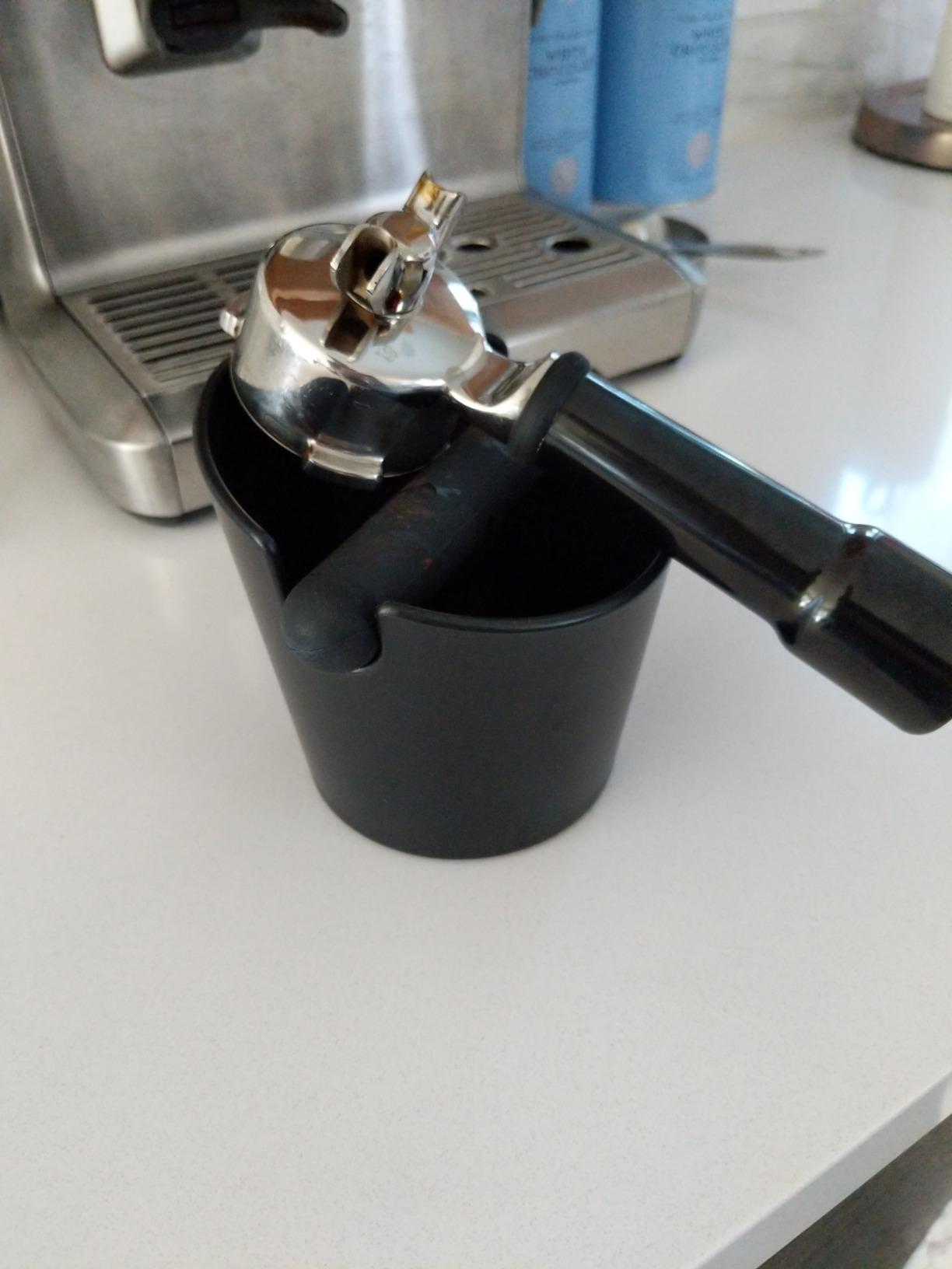 HOMEE Coffee Knock Box 4.8 Inch Barista Style Knock Box With Removable Bar customer photo 2