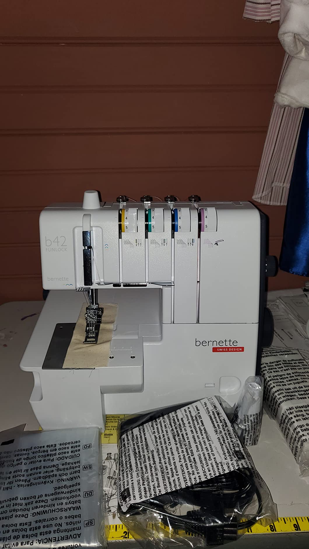 Bernette b42 Funlock Coverstitch Machine customer photo 1