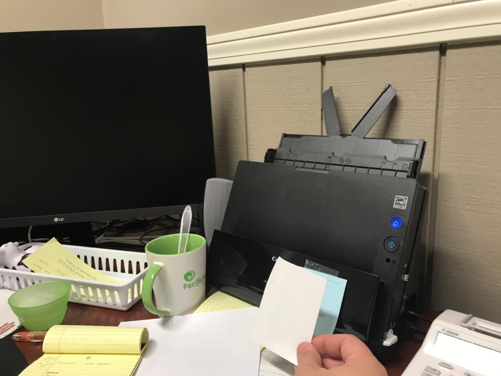 Canon imageFORMULA DR-C225 II Office Document Scanner, Black - 3258C002 customer photo 2