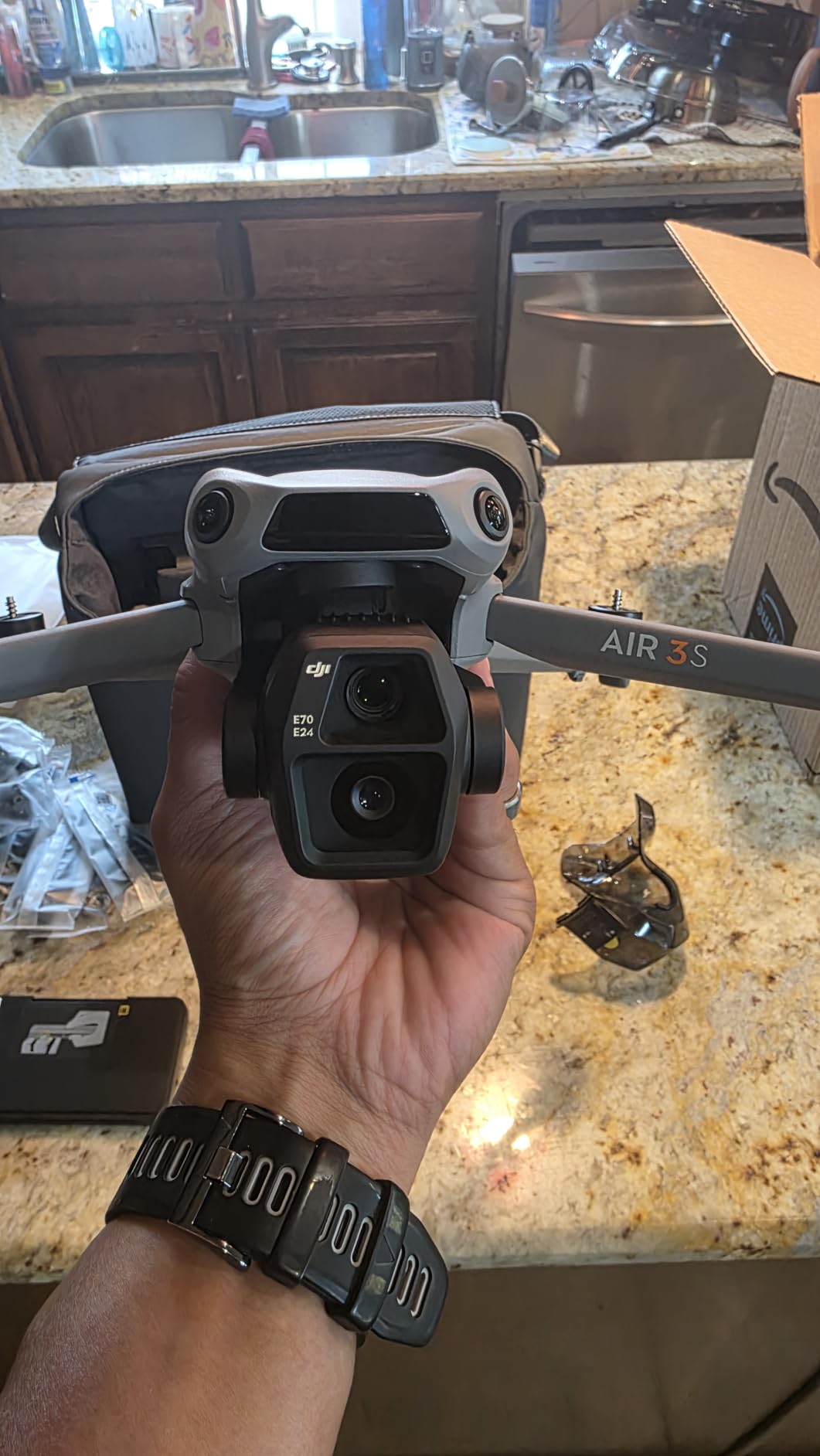 DJI Air 3S Fly More Combo (RC 2 Screen Remote Controller), 4K Drone customer photo 1