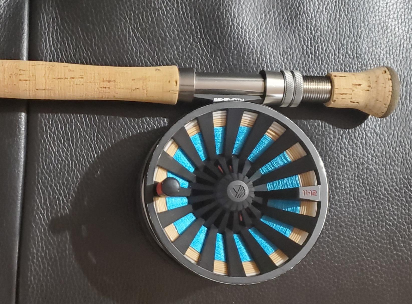 Redington Behemoth Fly Reel – Heavy-Duty Carbon Drag, Large Arbor, Die-Cast Frame & Deep V-Spool – Freshwater & Saltwater Fly Fishing Reel for Trout, Bass, Salmon & Big Game customer photo 1