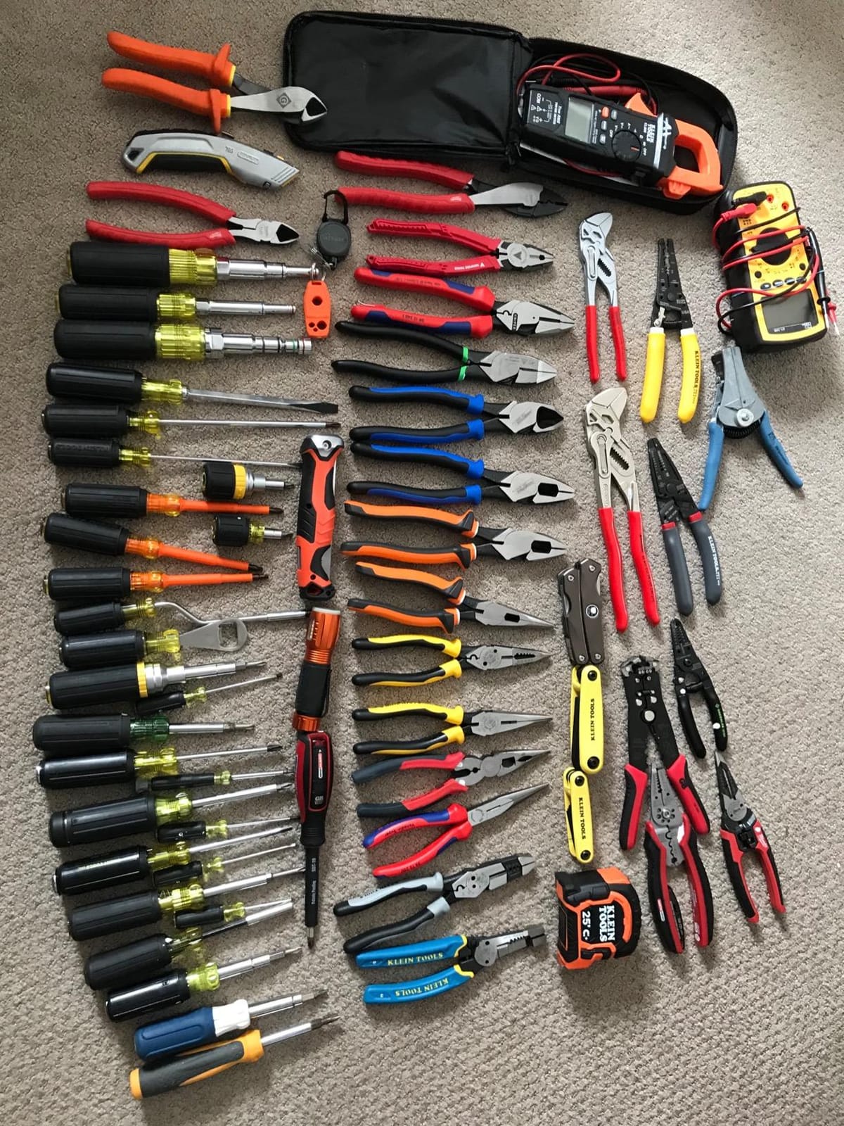 Klein Tools 1019 Klein Kurve Wire Stripper / Crimper / Cutter, Made in USA, Cutting / Crimping / Stripping Tool for B and IDC Connectors, Terminals, More customer photo 1