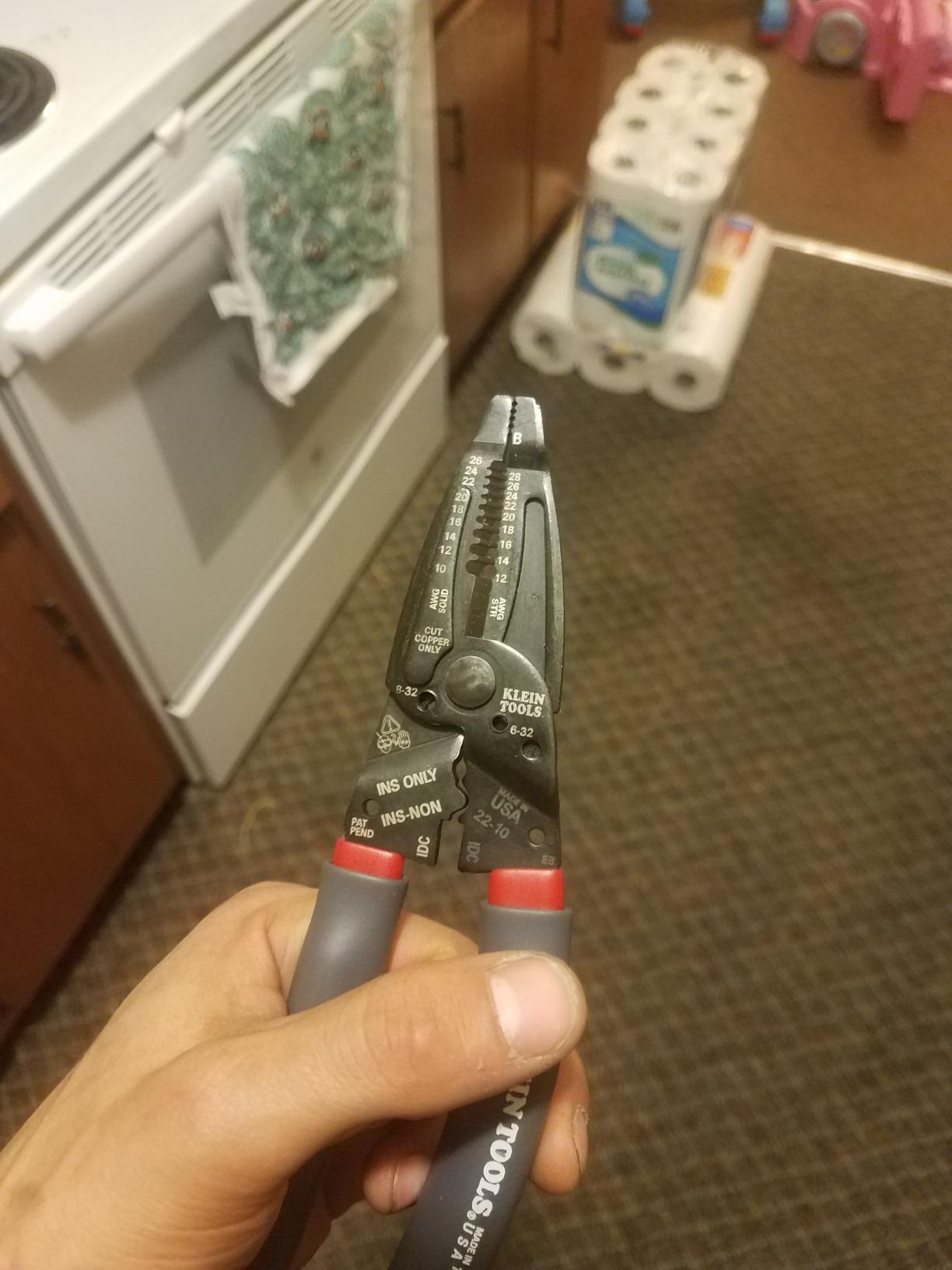 Klein Tools 1019 Klein Kurve Wire Stripper / Crimper / Cutter, Made in USA, Cutting / Crimping / Stripping Tool for B and IDC Connectors, Terminals, More customer photo 2