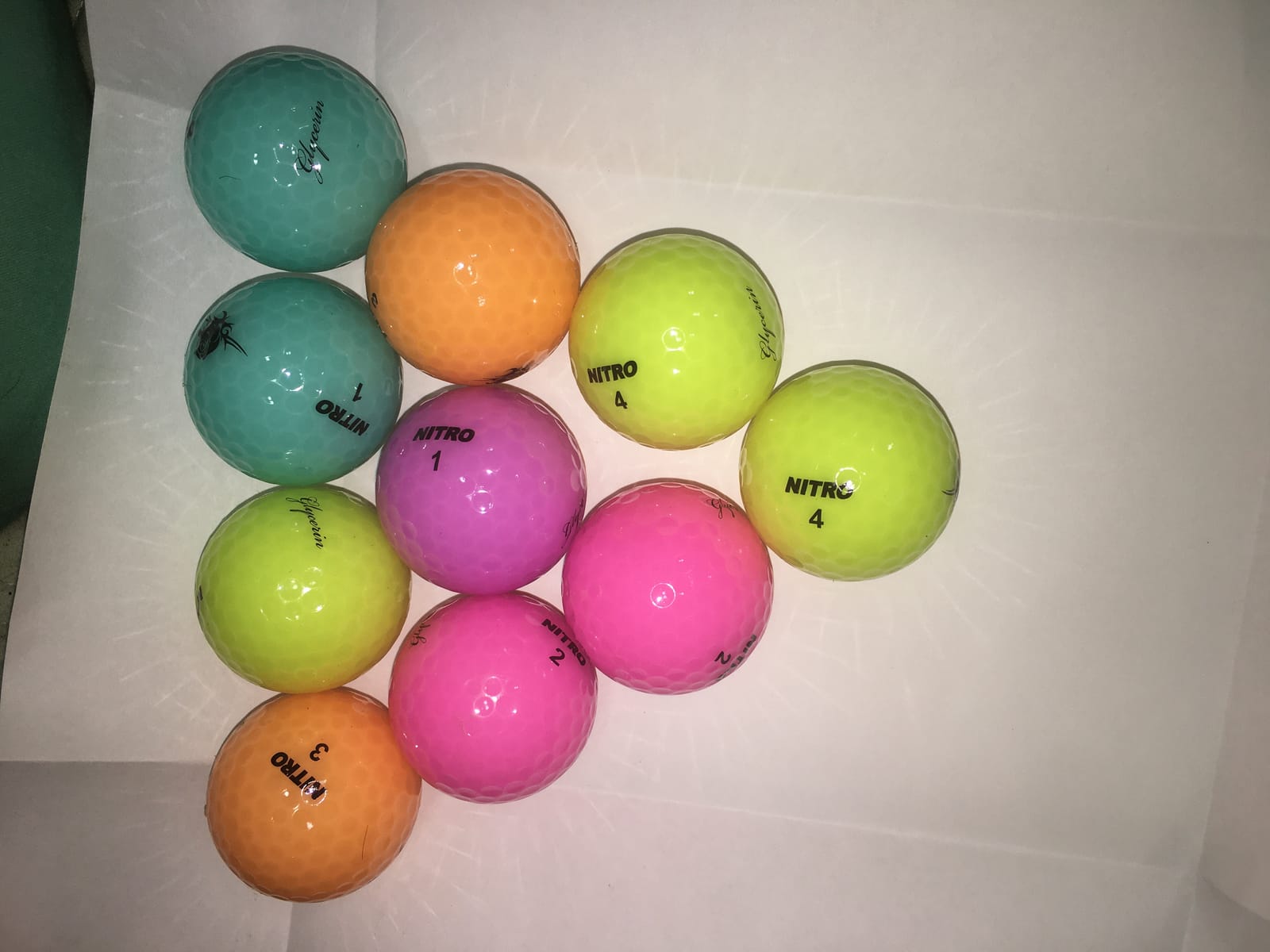 Nitro Golf Glycerin 15 Ball Pack Nitro Golf Balls customer photo 1