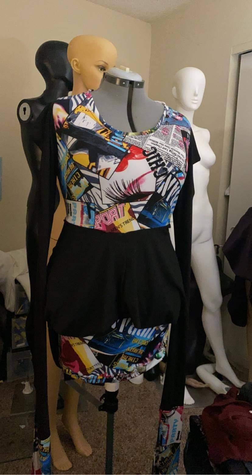 SINGER® Female Adjustable Dress Form, Medium/Large, Size 10-18 - Grey customer photo 2