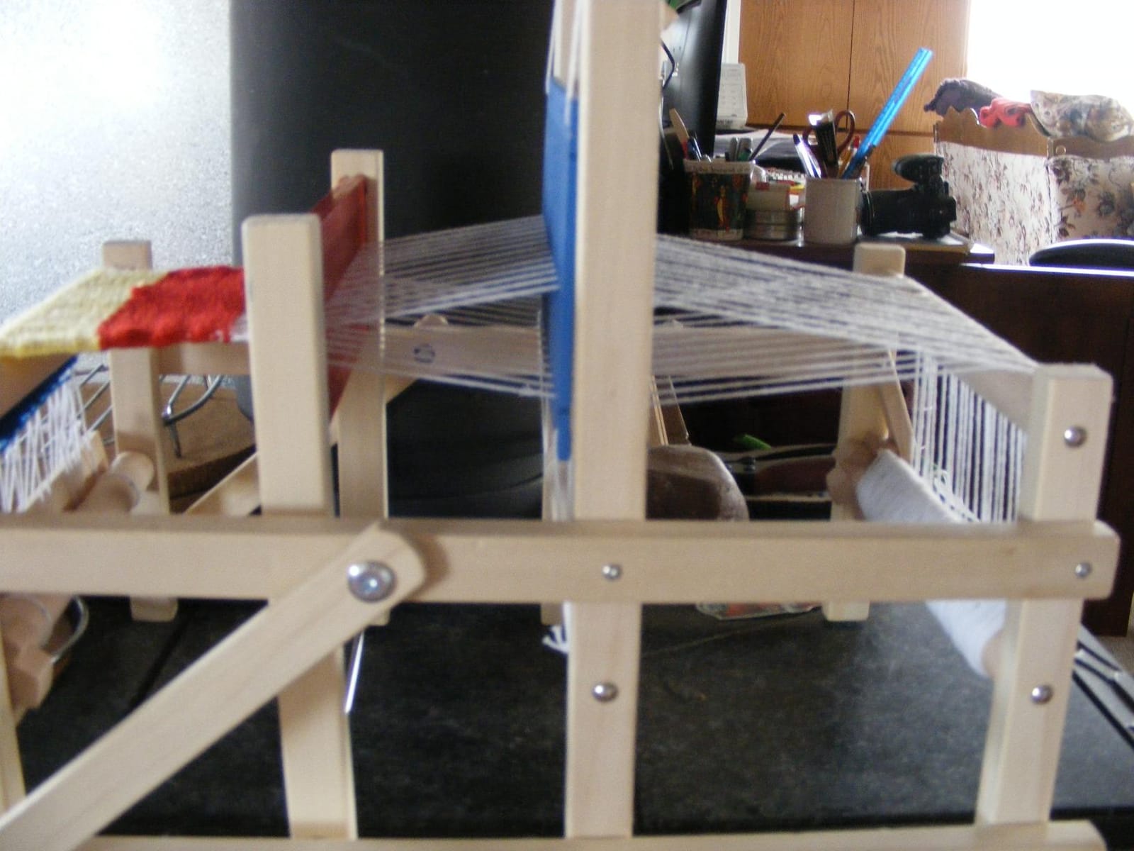 LAVIEVERT Wooden Multi-Craft Weaving Loom DIY Hand-Knitting Weaving Machine Intellectual Toys for Kids customer photo 1