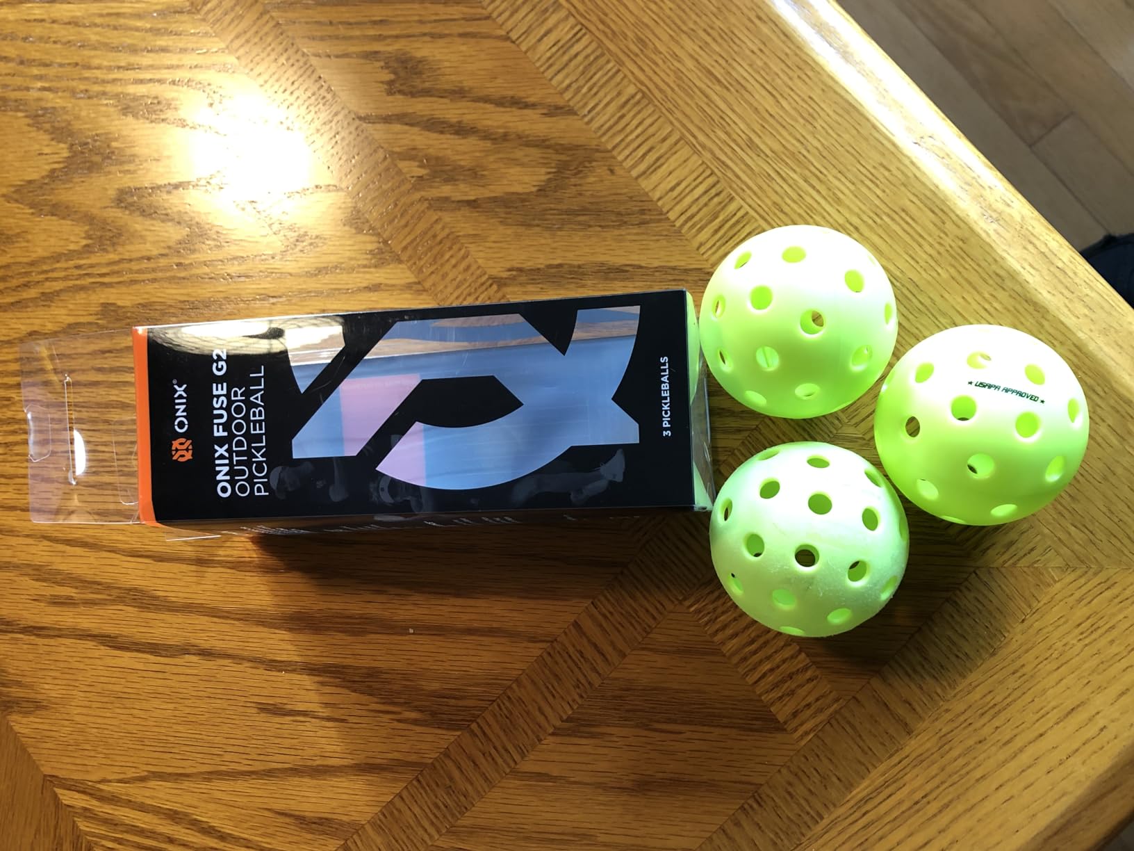 Onix Fuse G2 Outdoor Pickleball Balls USA Pickleball Approved customer photo 2