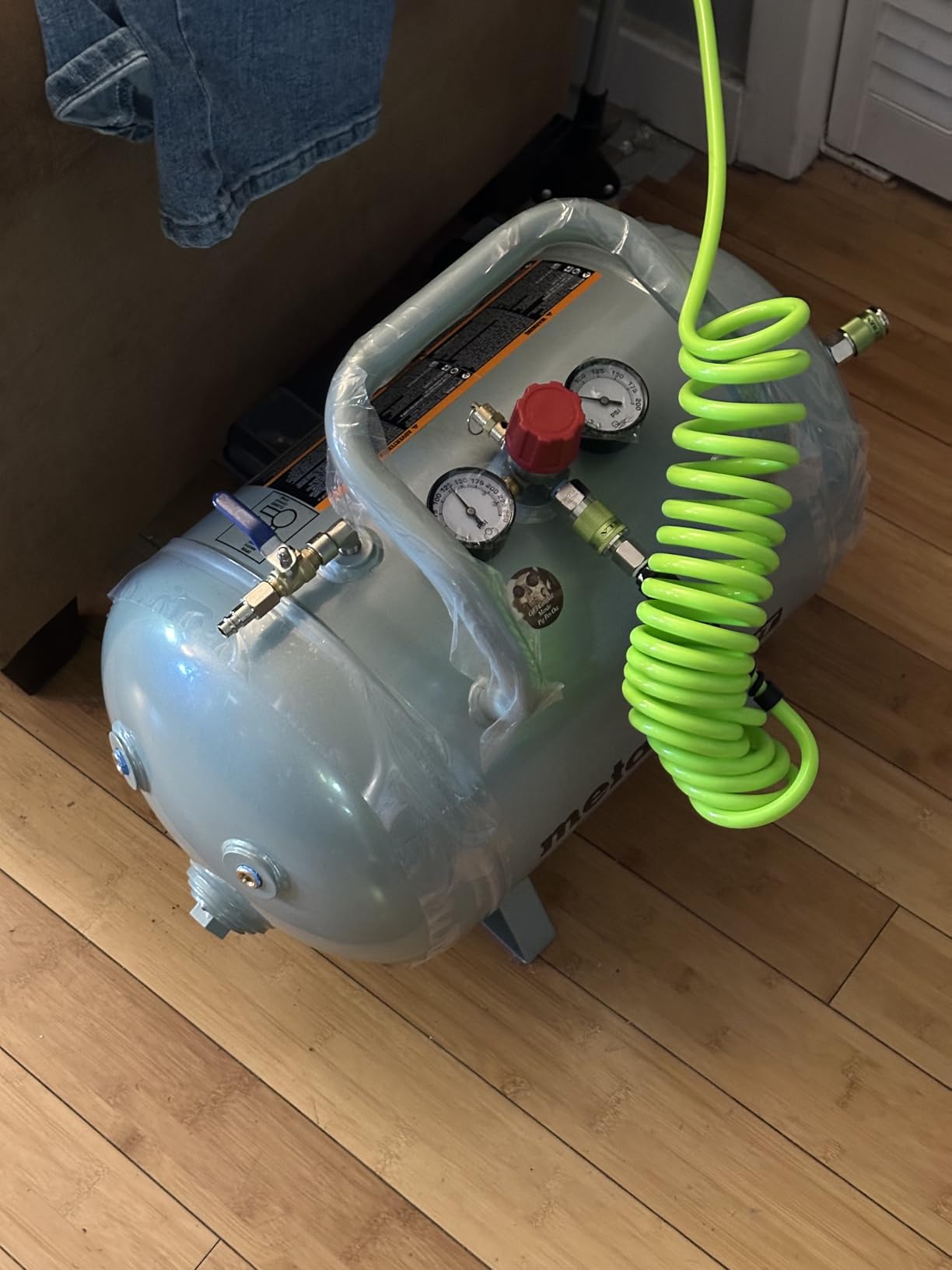Metabo HPT 10 Gallon Air Tank, High Capacity ASME Certified, UA3810AB customer photo 1