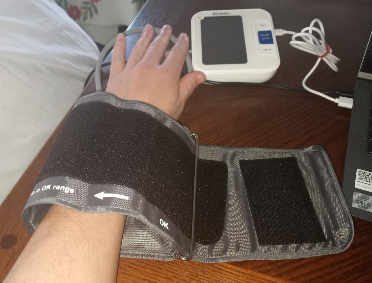 Alcedo Blood Pressure Monitor for Home Use, Upper Arm Cuff BP Machine customer photo 2