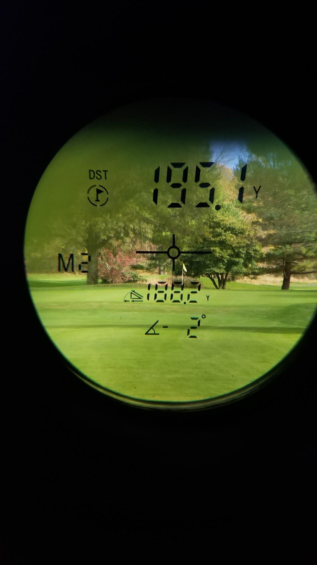 Gogogo Sport Vpro GS24 Golf & Hunting Laser Rangefinder, 1200 Yards customer photo 2