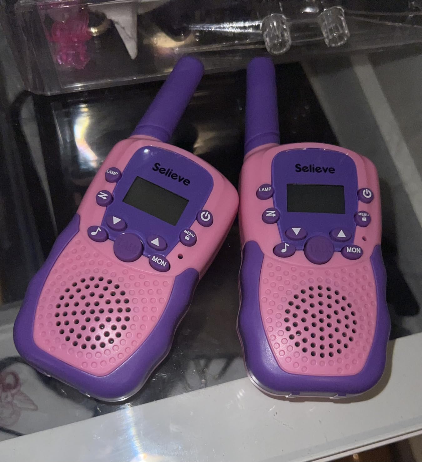 Selieve Toys for 3-12 Year Old Boys Girls, Easter Basket Stuffers, Walkie Talkies for Kids 22 Channels 2 Way Radio Toy with Backlit LCD Flashlight, 3 Miles Range for Outside, Camping, Hiking customer photo 2