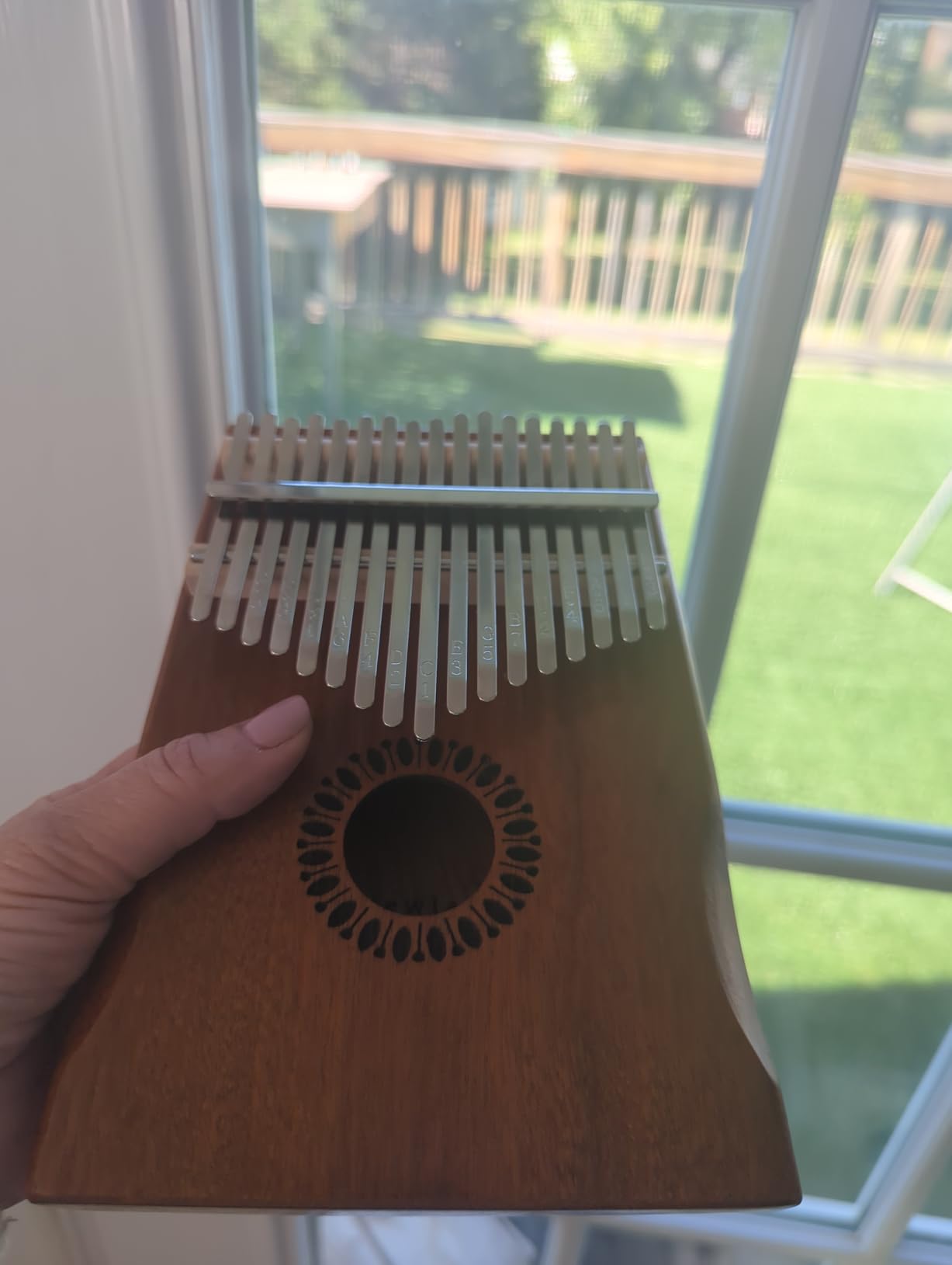 Newlam Kalimba Thumb Piano 17 Keys, Musical Gift for Kids and Adults customer photo 2
