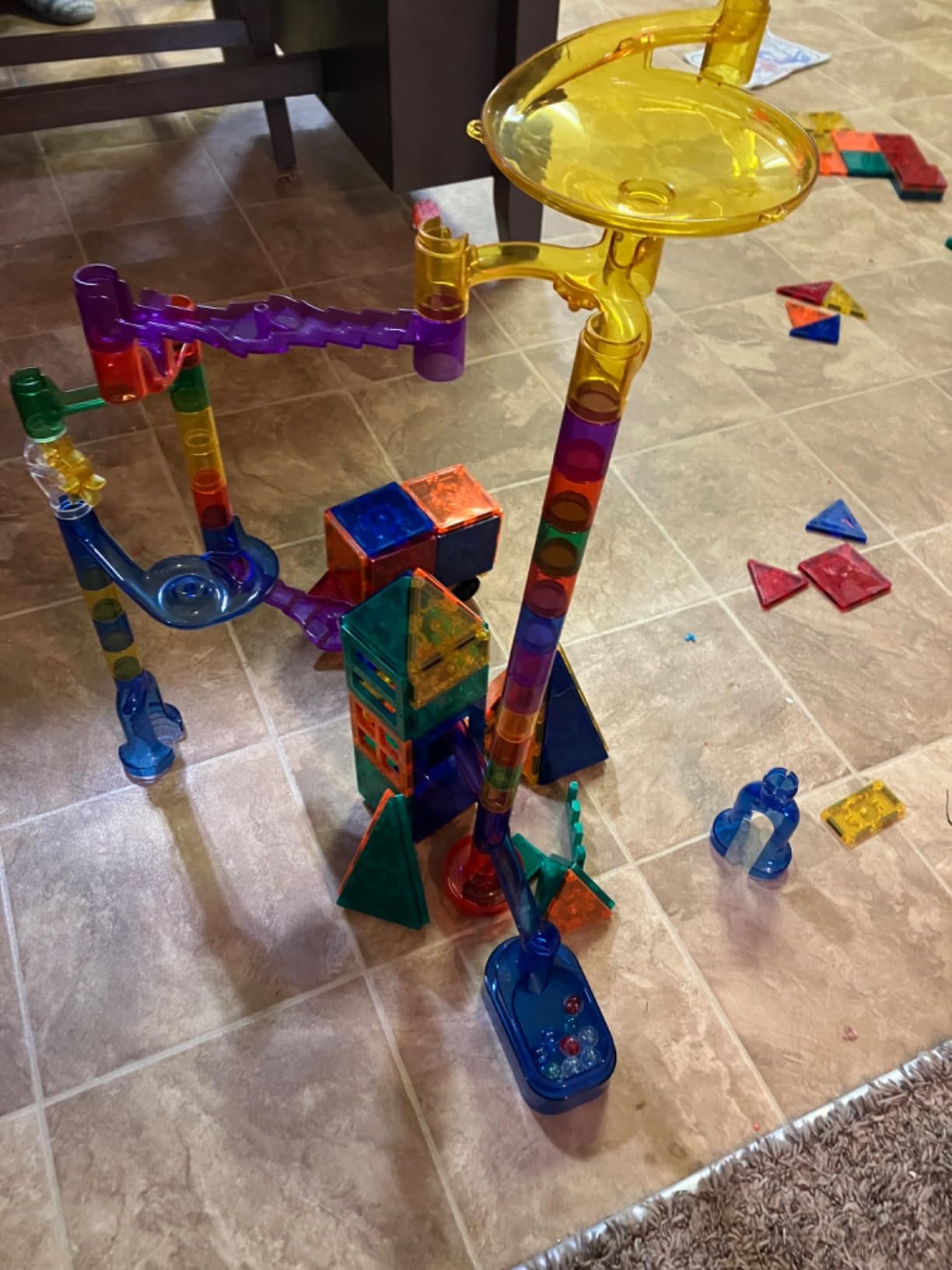 National Geographic Glow-in-the-Dark Marble Run for Kids Ages 8-12 customer photo 2