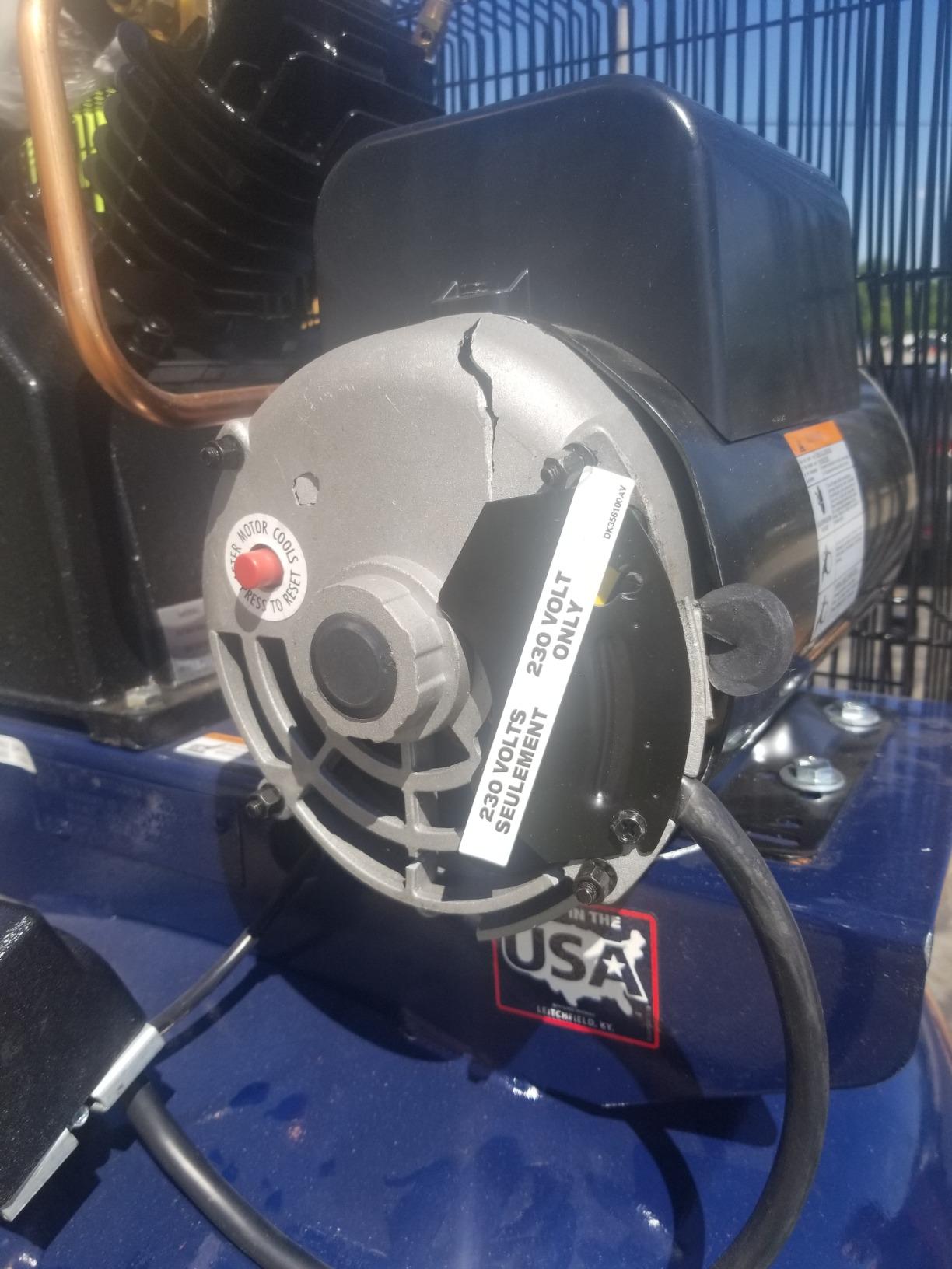 Campbell Hausfeld 60-Gallon 2-Stage Air Compressor, 175 PSI, 230V customer photo 1