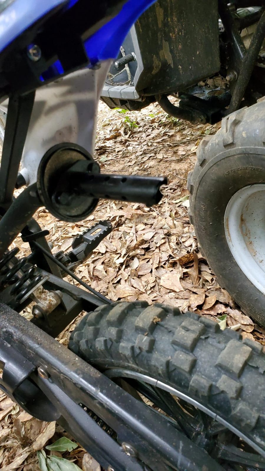 X-PRO 110cc Dirt Bike Kids Dirt Pitbike, Red customer photo 2