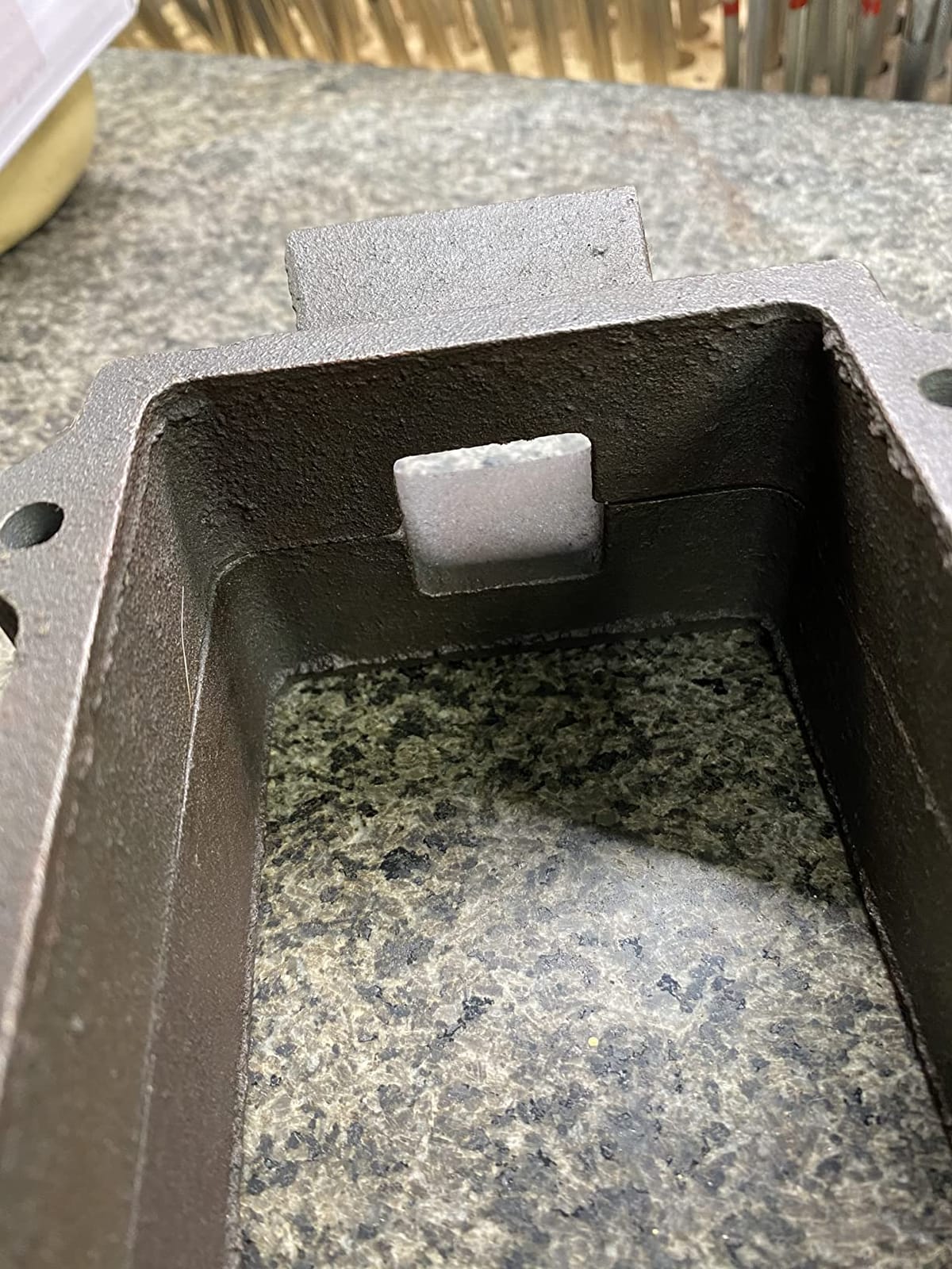 Sand Casting Set with 10 Lbs Petrobond Quick Cast Sand Casting Clay and Cast Iron Mold Flask Frame Melt Pour Metals customer photo 2