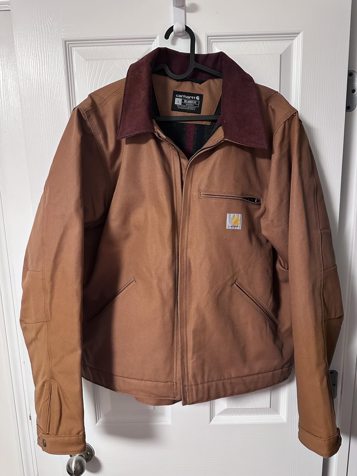 Carhartt Men's Iconic J01 Duck Detroit Jacket customer photo 1